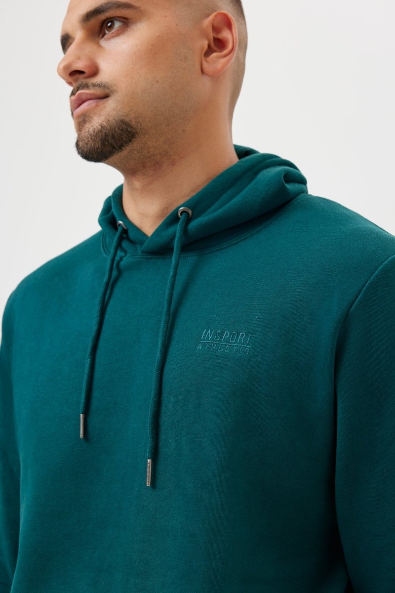 INSPORT UNISEX ALASKA FOREST GREEN HOODIE