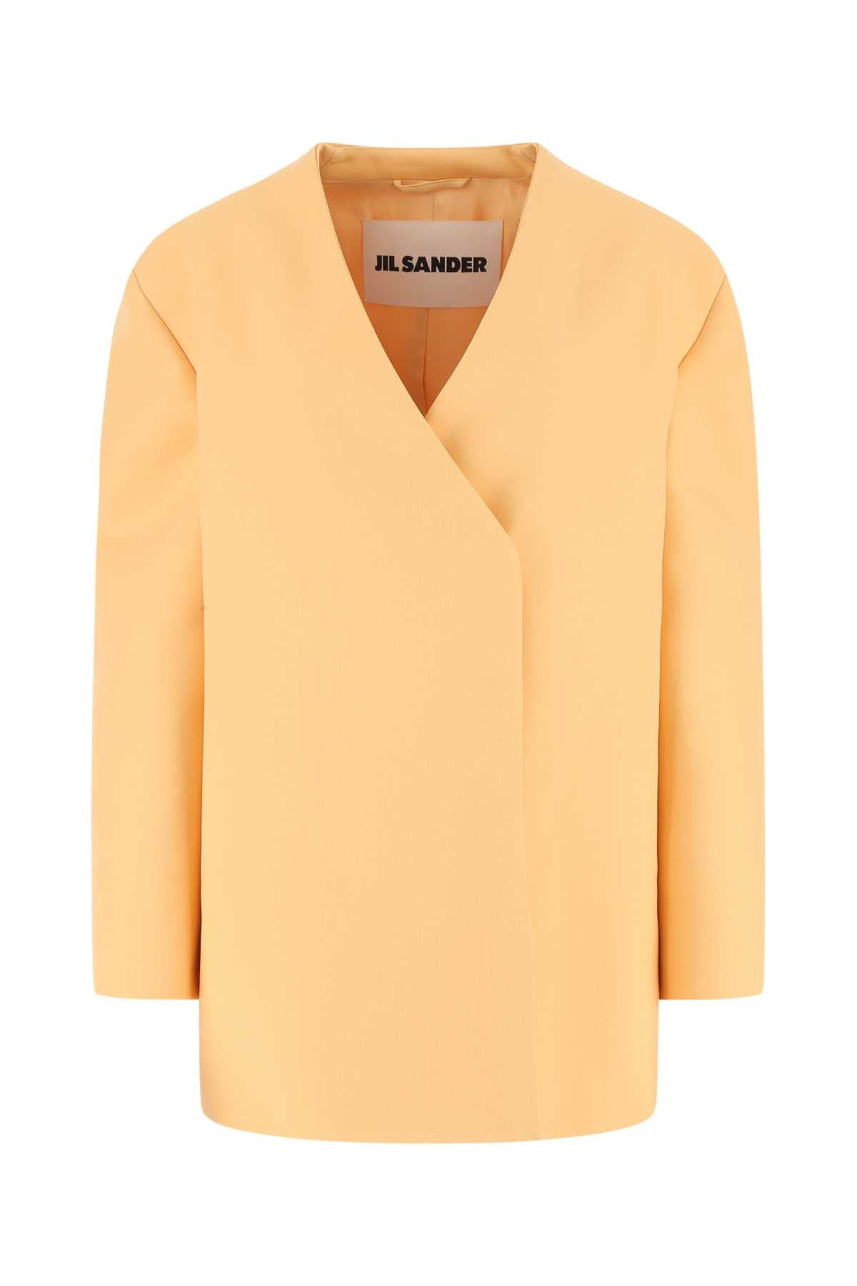 Jil Sander Double-Breasted Long-Sleeved Coat