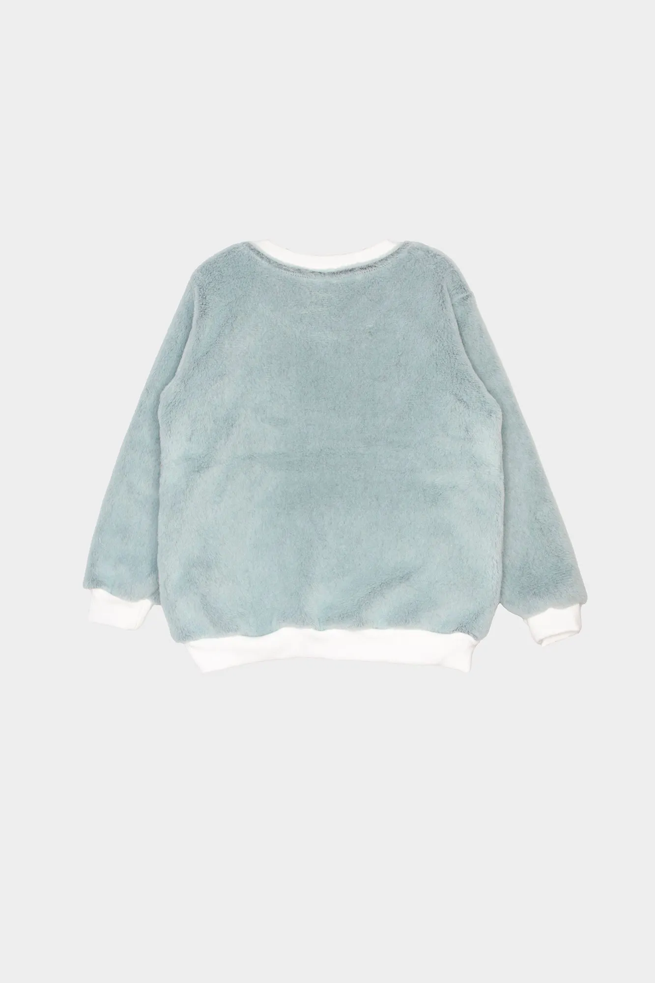 Kid’s sweater  One Wolf  turquoise