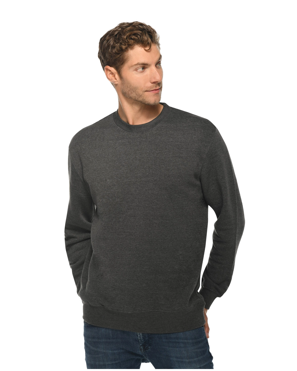 Lane Seven Apparel LS14004 Unisex Premium Crewneck Sweatshirt SKU: LS14004