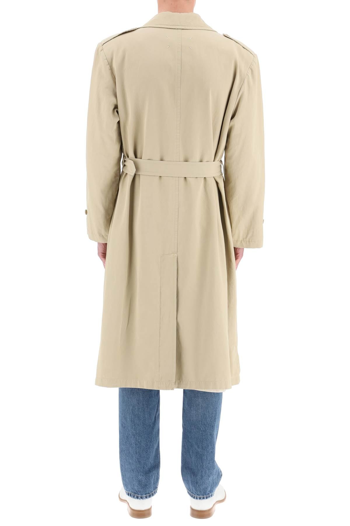 Maison Margiela Double-Breasted Trench Coat