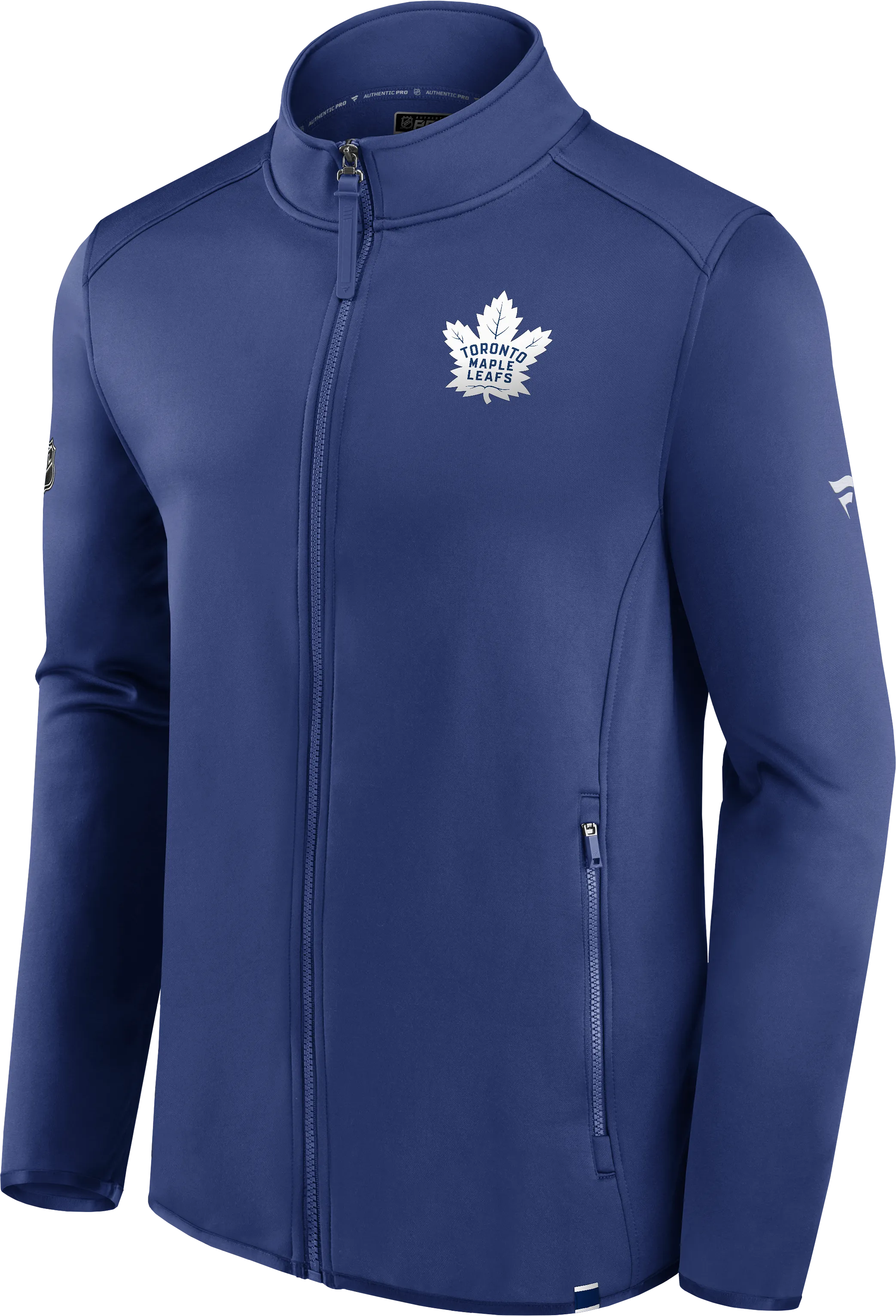 Maple Leafs Fanatics Men's 2023 Authentic Pro Rink Full Zip Jacket