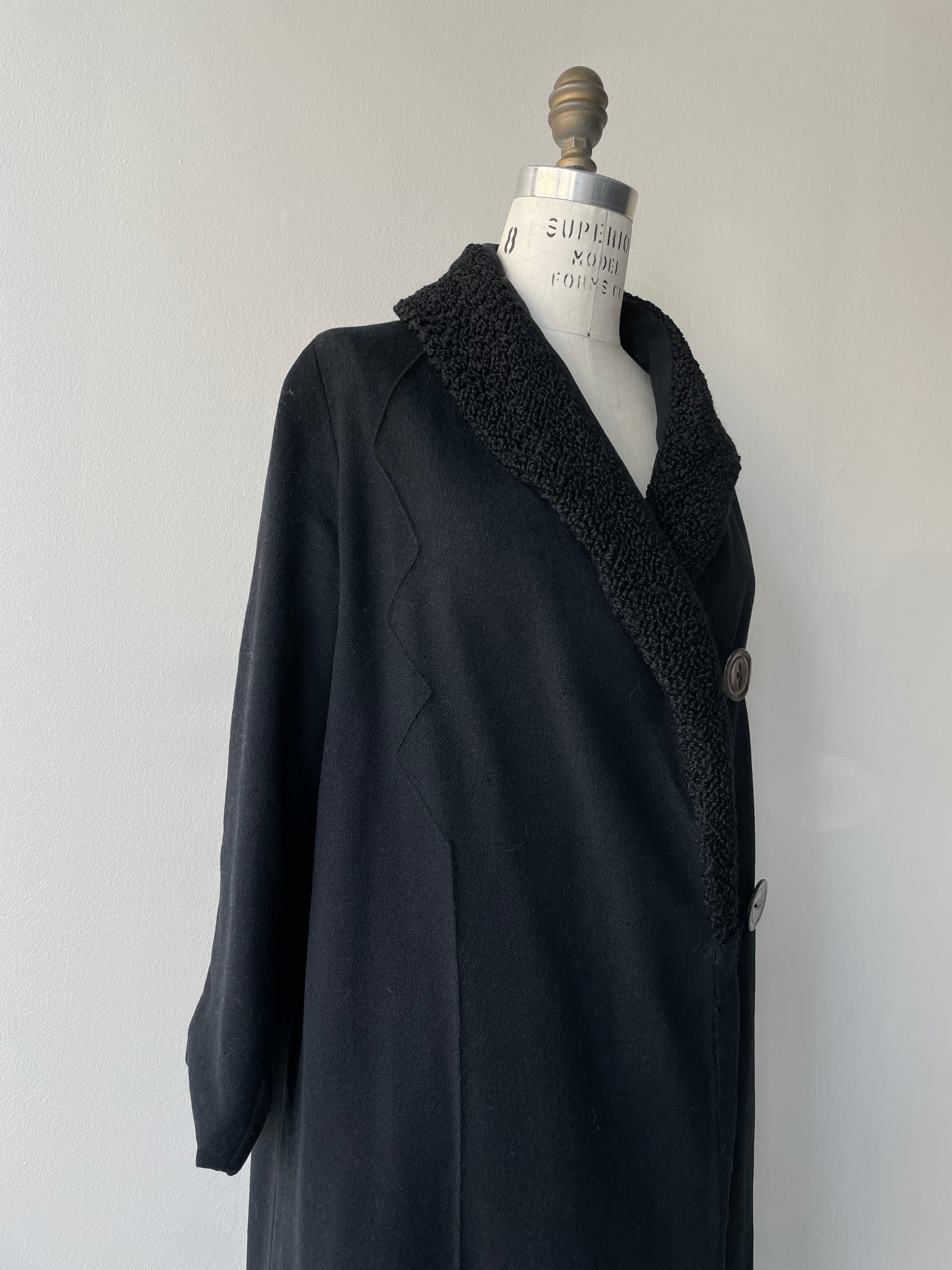 Marlow 1920s Wool Coat