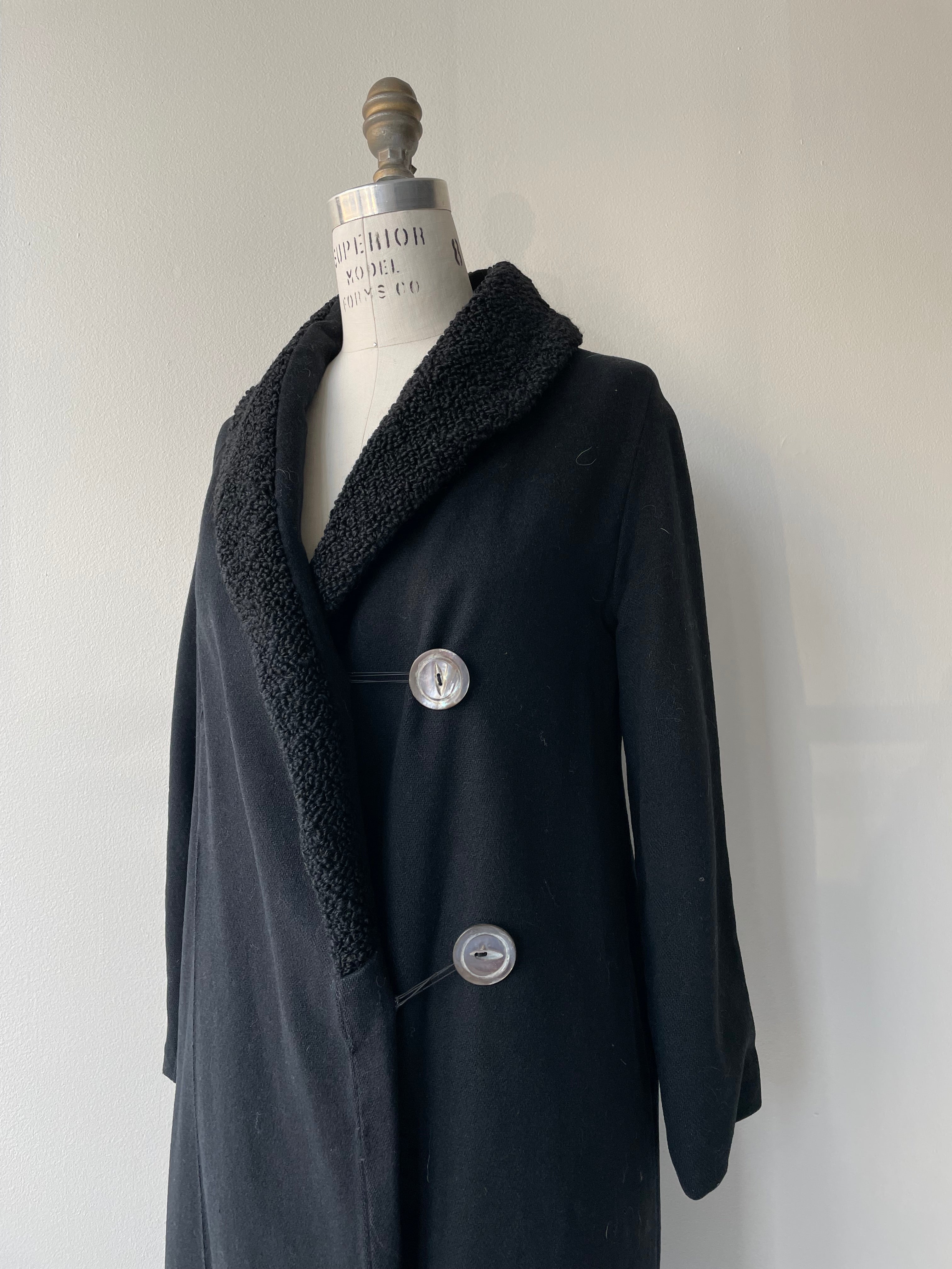 Marlow 1920s Wool Coat