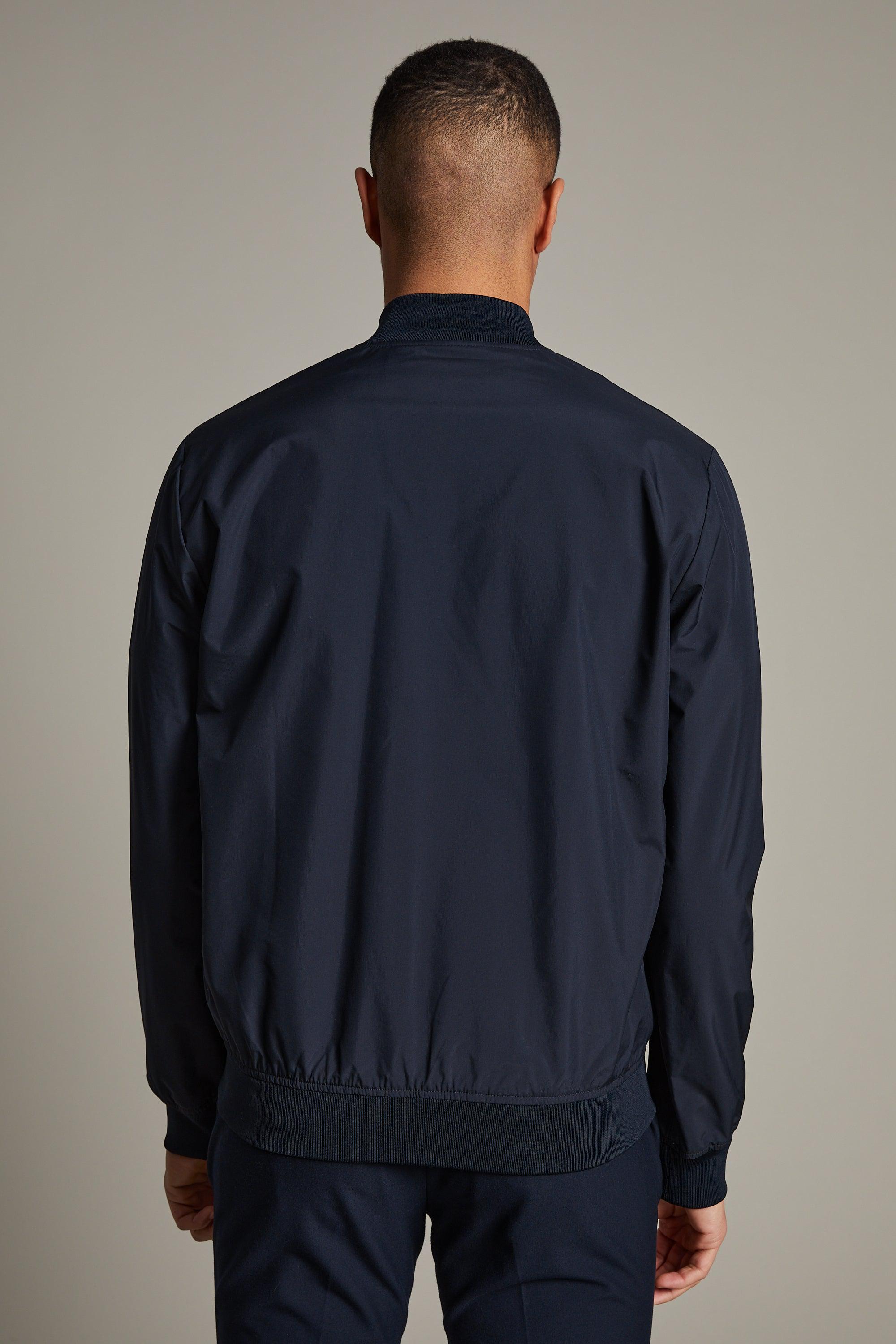 Matinique MaClay Woven Synthetic Winter Bomber in Dark Navy