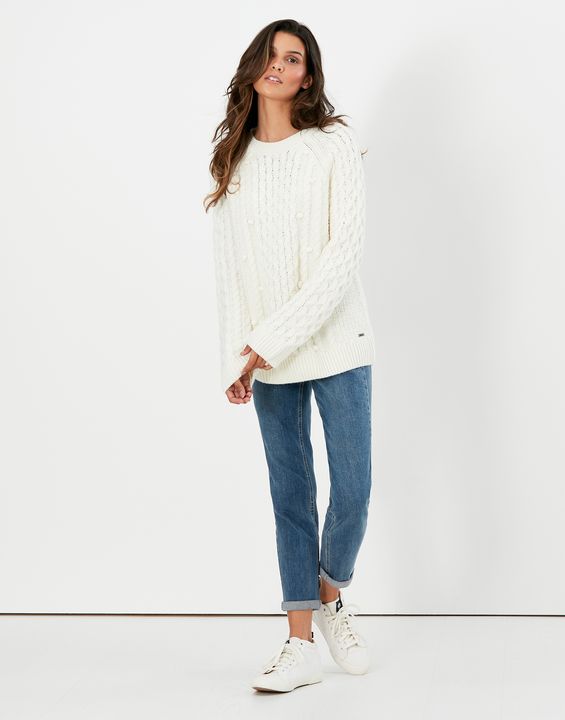 Mavis Heritage Cable Sweater Women's