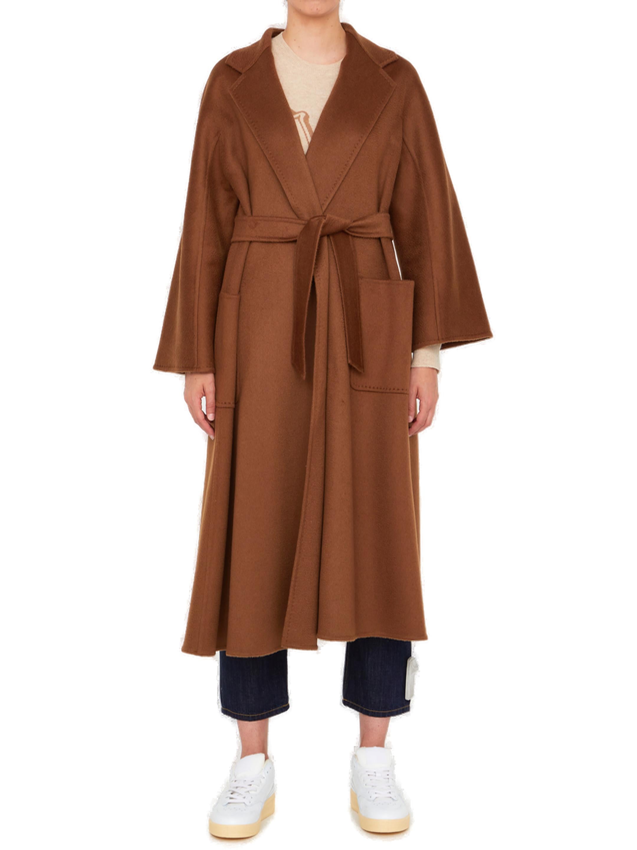 Max Mara Belted Long-Sleeved Coat