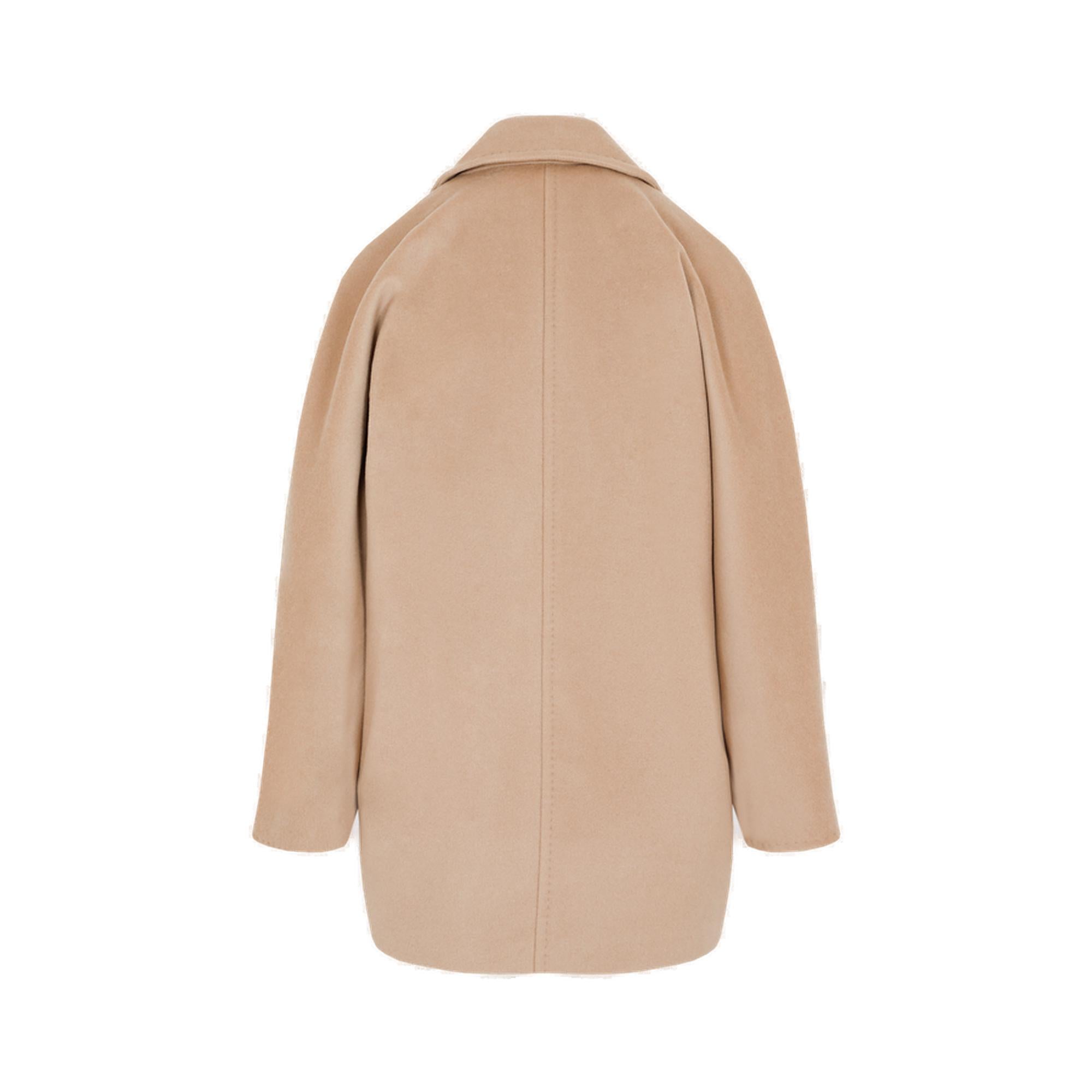 Max Mara Double-Breasted Long-Sleeved Coat