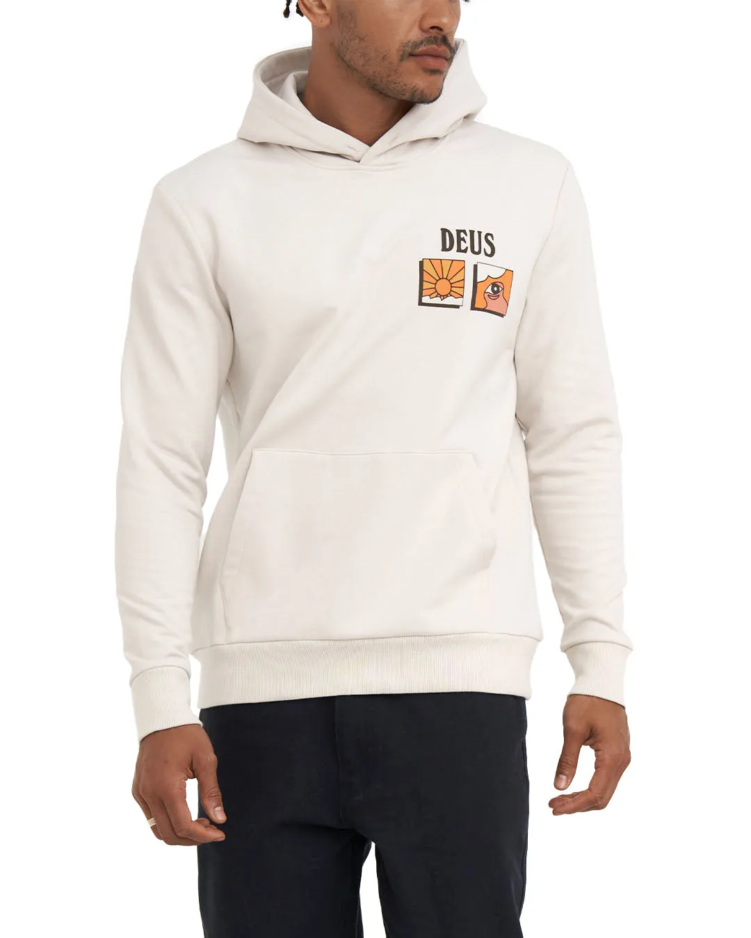 MAX SPEED HOODIE - DIRTY WHITE