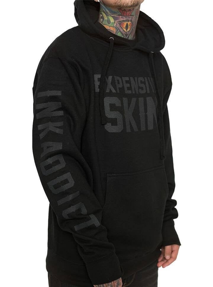 Men's Expensive Skin Hoodie (Black Collection)