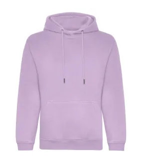 Mens organic hoodie lavender Awdis