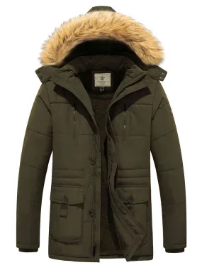 Men's Winter Coat Warm Parka Jacket