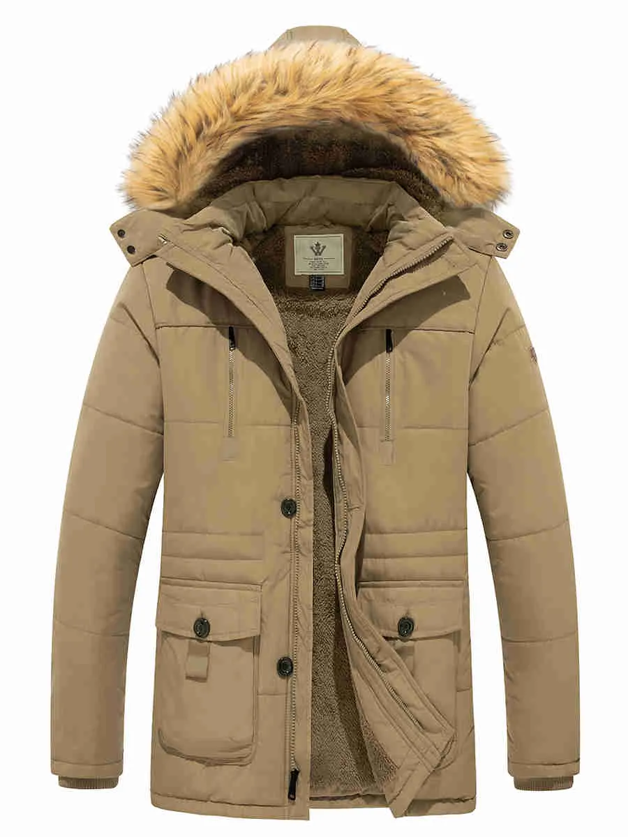 Men's Winter Coat Warm Parka Jacket