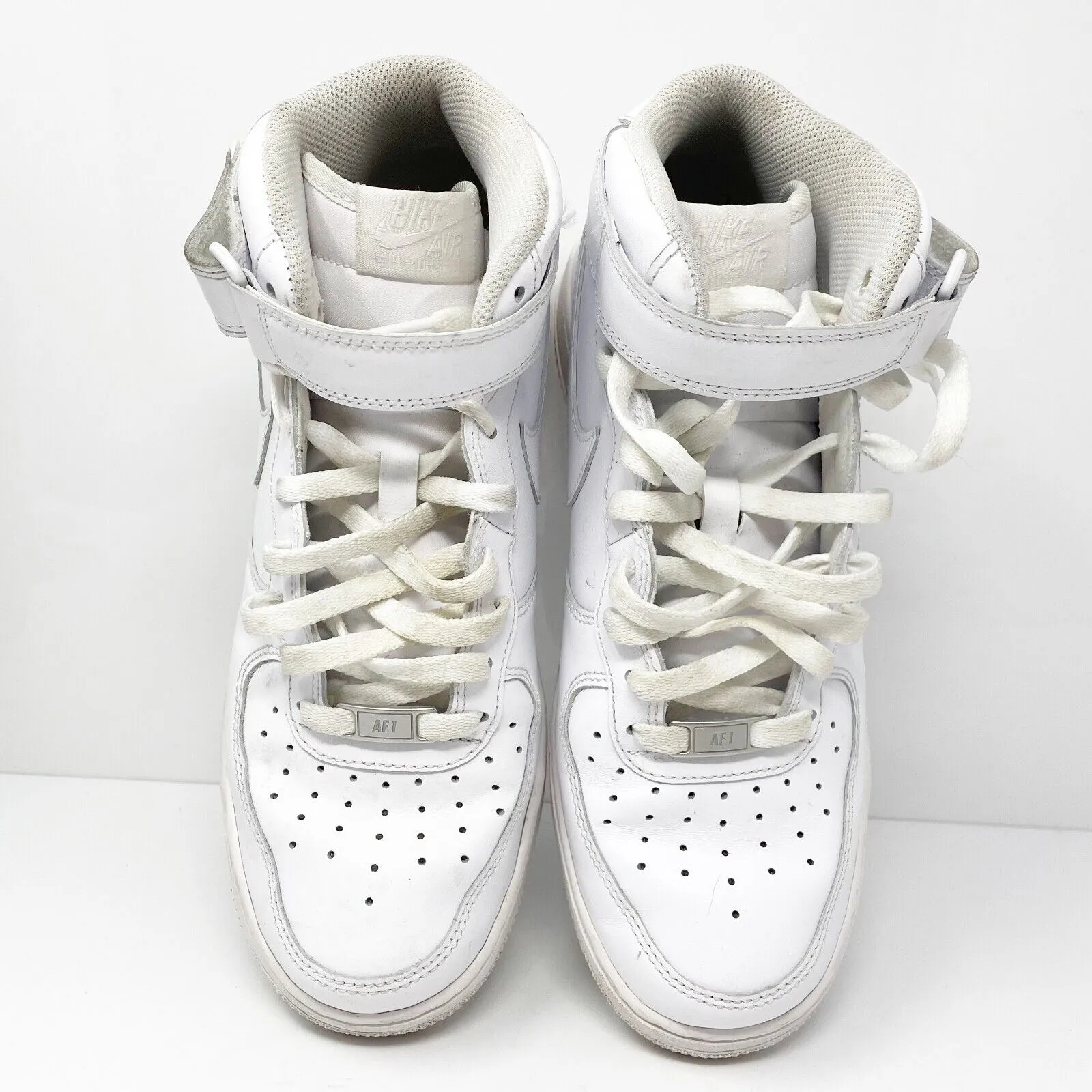 Nike Mens Air Force 1 Mid 07 CW2289-111 White Basketball Shoes Sneakers Size 9