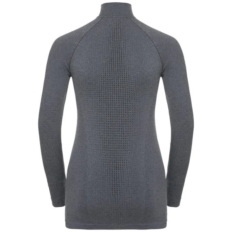 Odlo  Performance Warm BL Top Turtle Neck L/S Half Zip - Maglietta termica - Donna