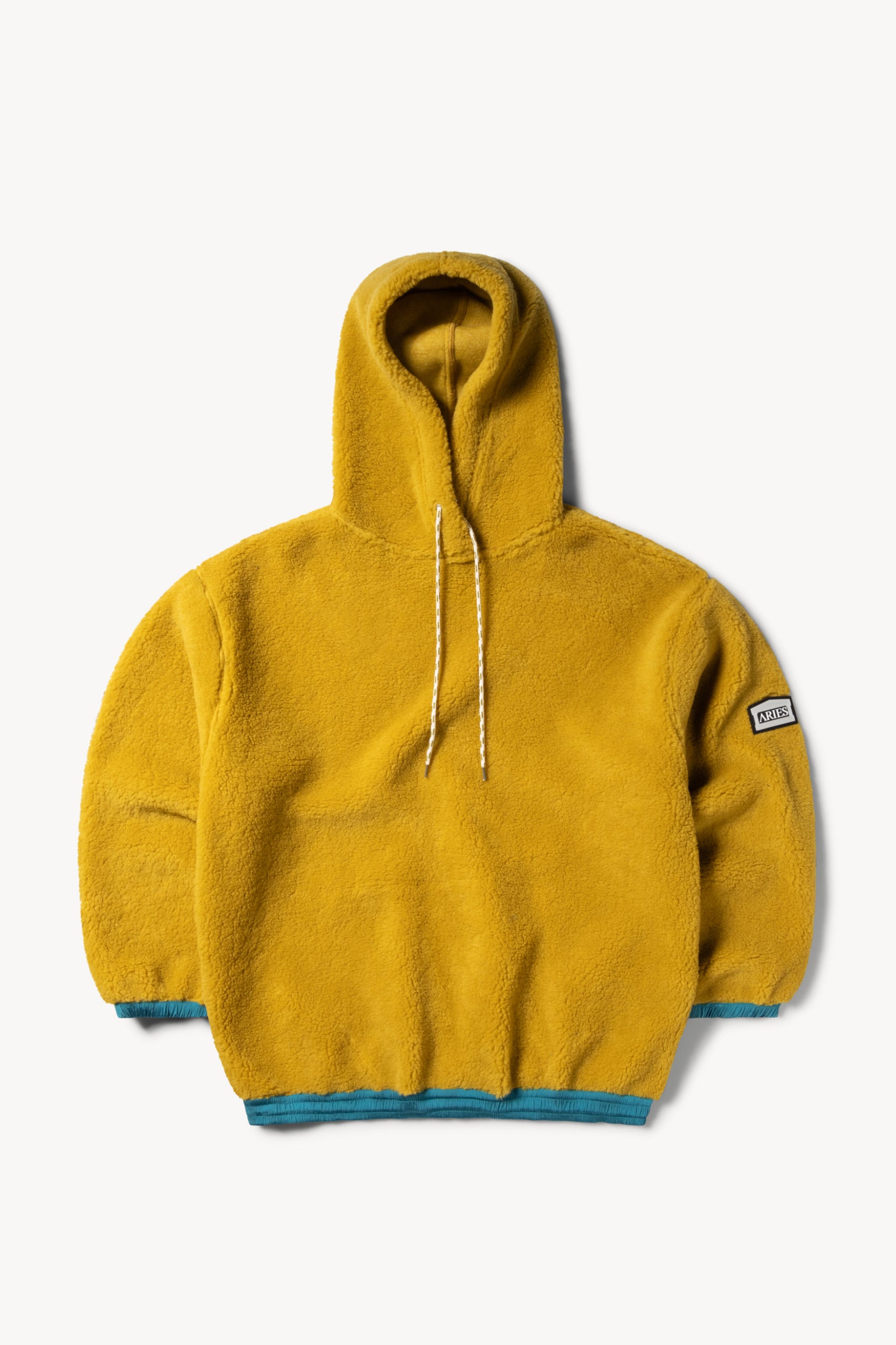 Oversized Fleece Nylon Hoodie