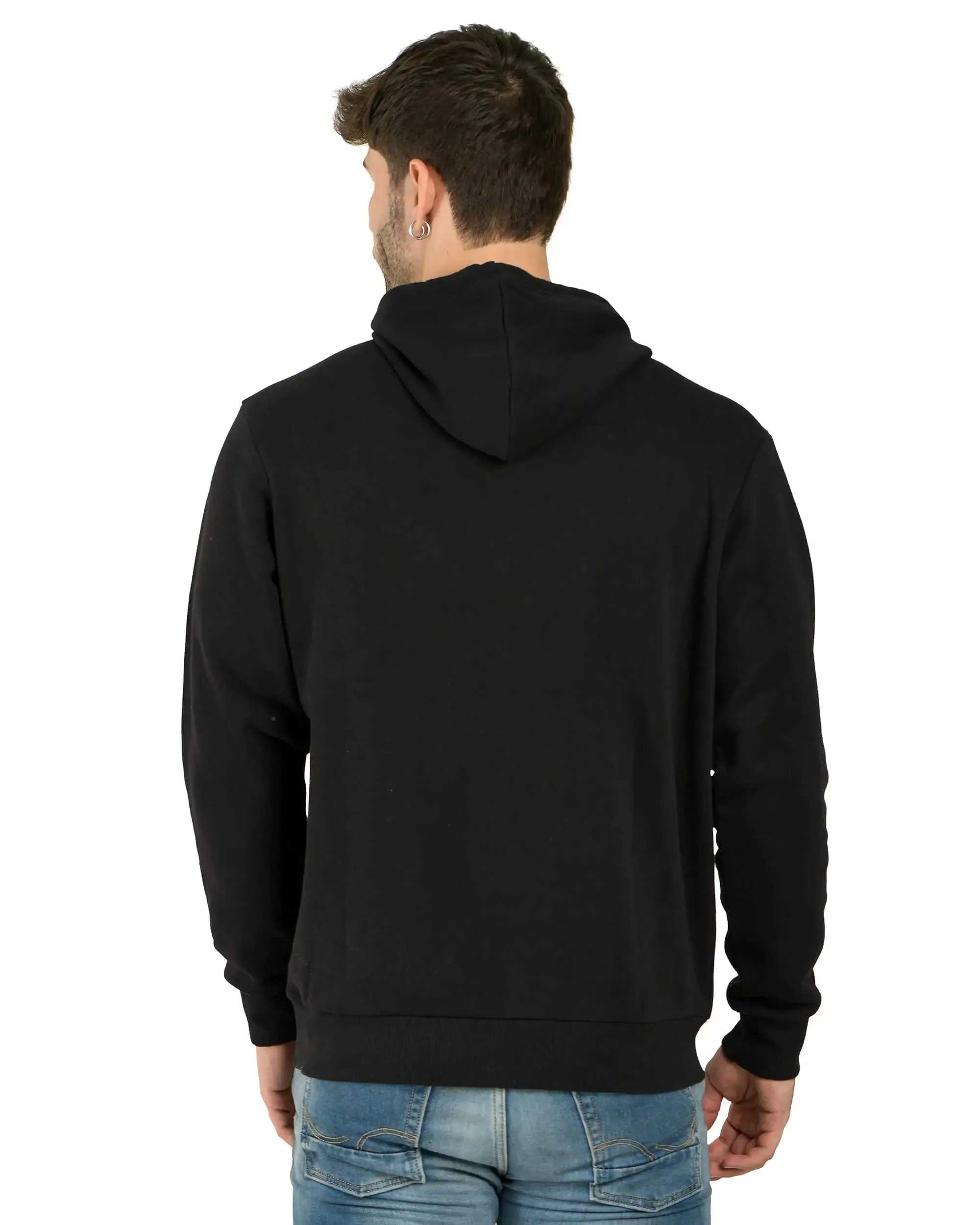 Pullover Hoodie (unisex) Black-50/50 Fleece