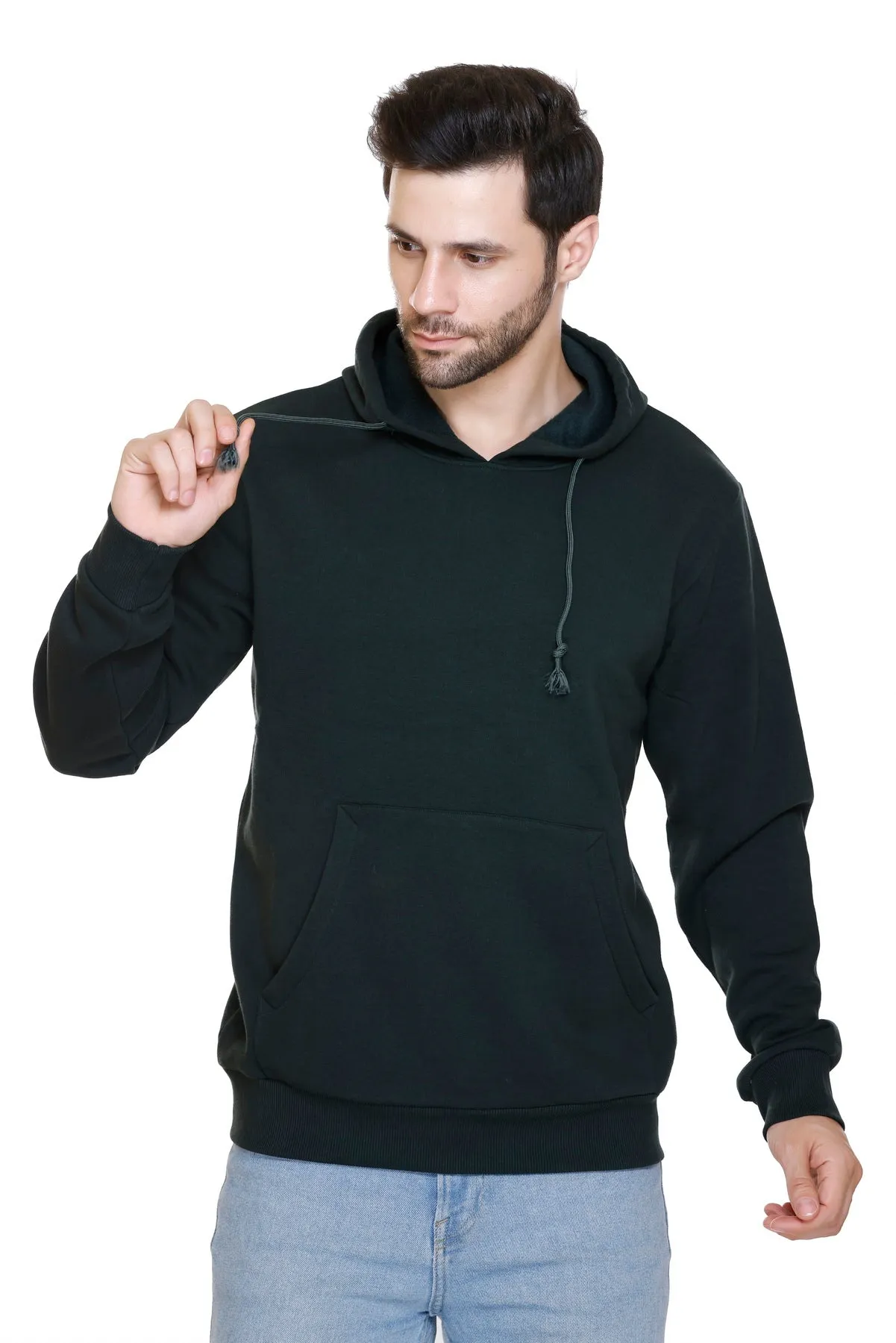 Pullover Hoodie (unisex) Forest Green-50/50 Fleece