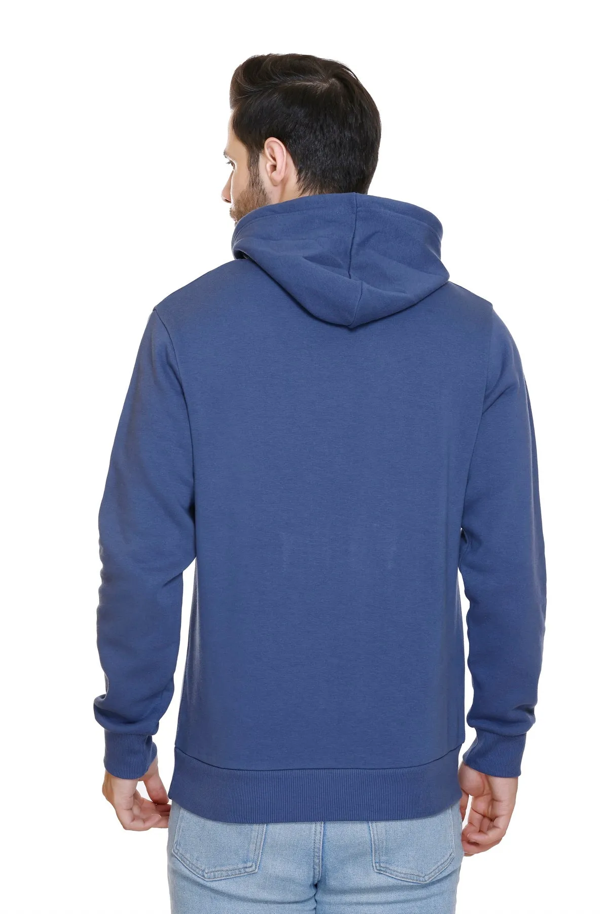 Pullover Hoodie (Unisex) Steel Blue-50/50 Fleece