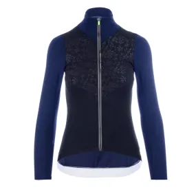 Q36.5 WOMENS JERSEY LONG SLEEVE NAVY LACE SMALL