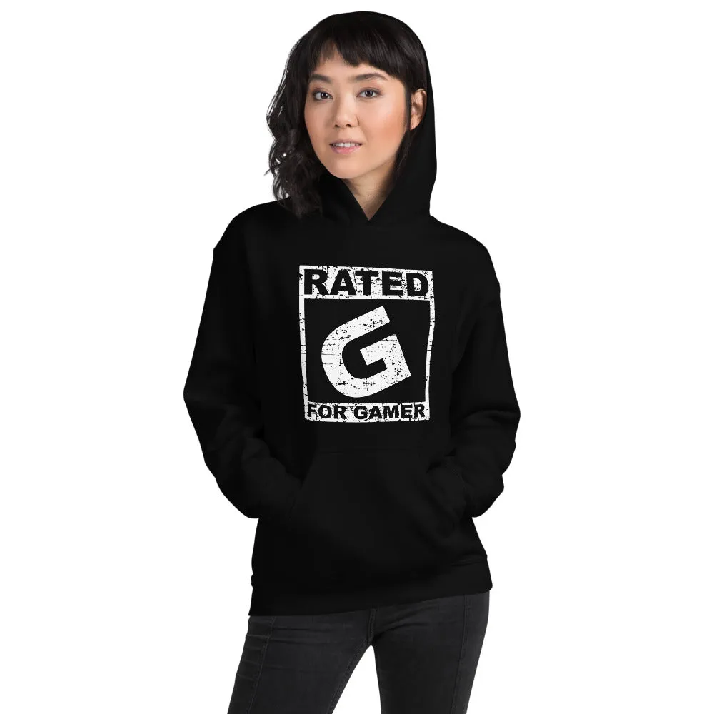 Rated G for Gamer - Unisex Hoodie