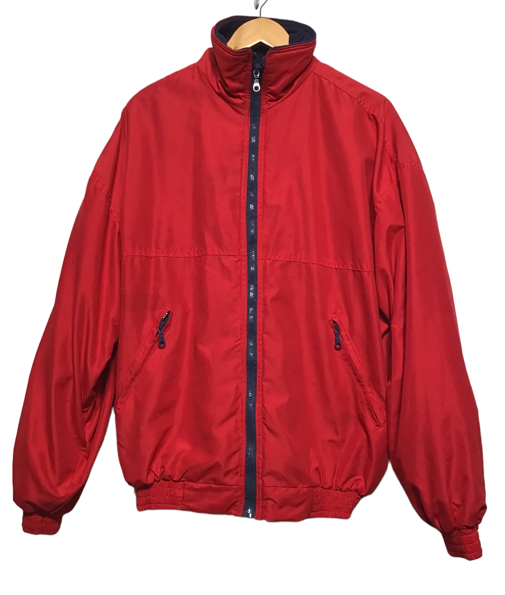 Red Windbreaker Jacket (Size L)