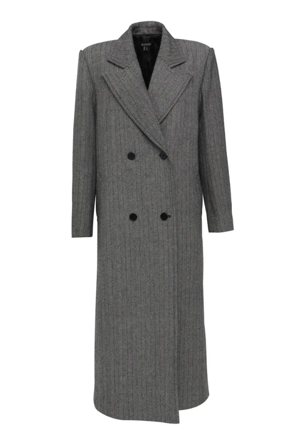 Reformation Coat Houndstooth