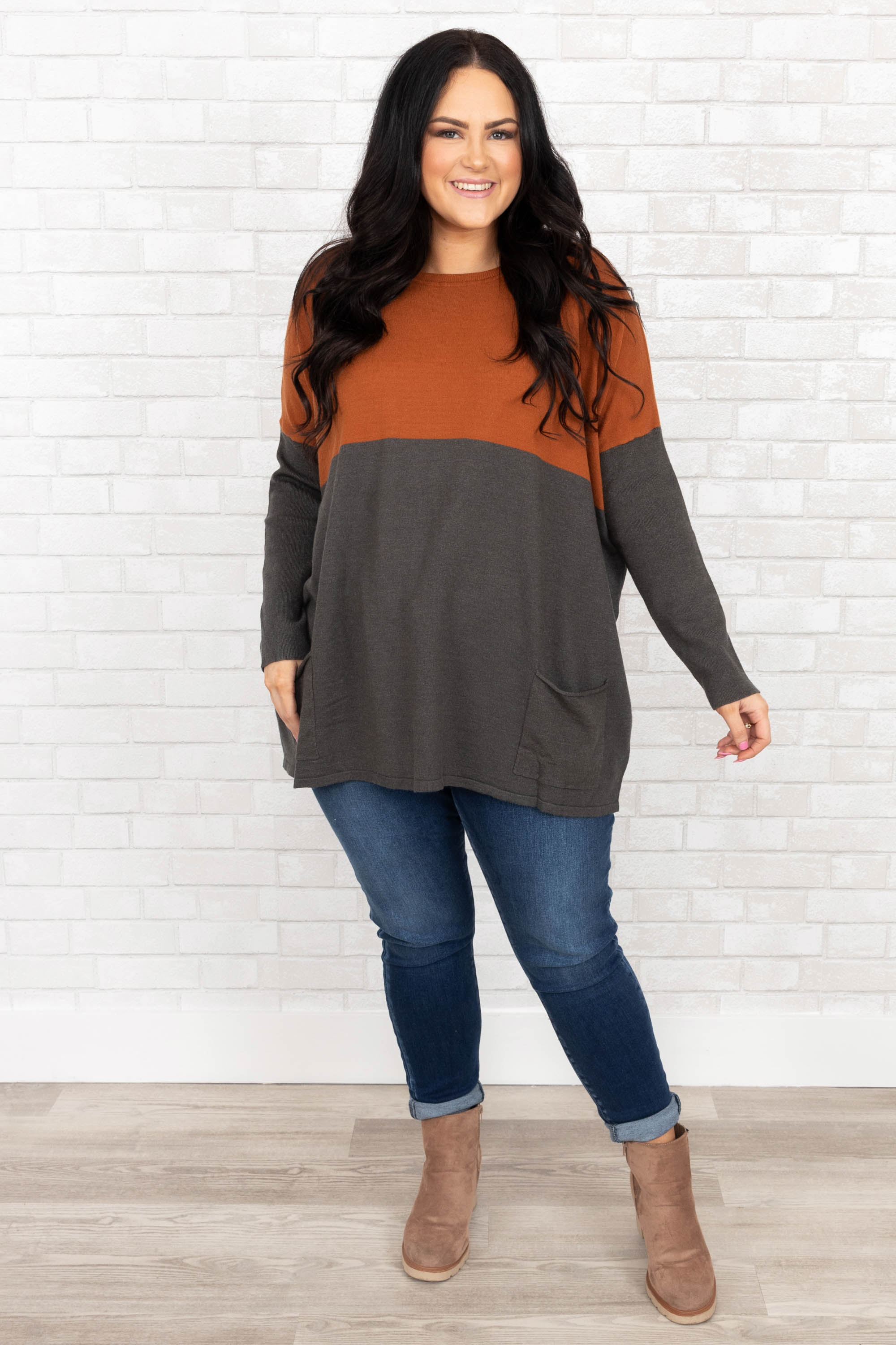 Smooth Talking Sweater,  Amber Black