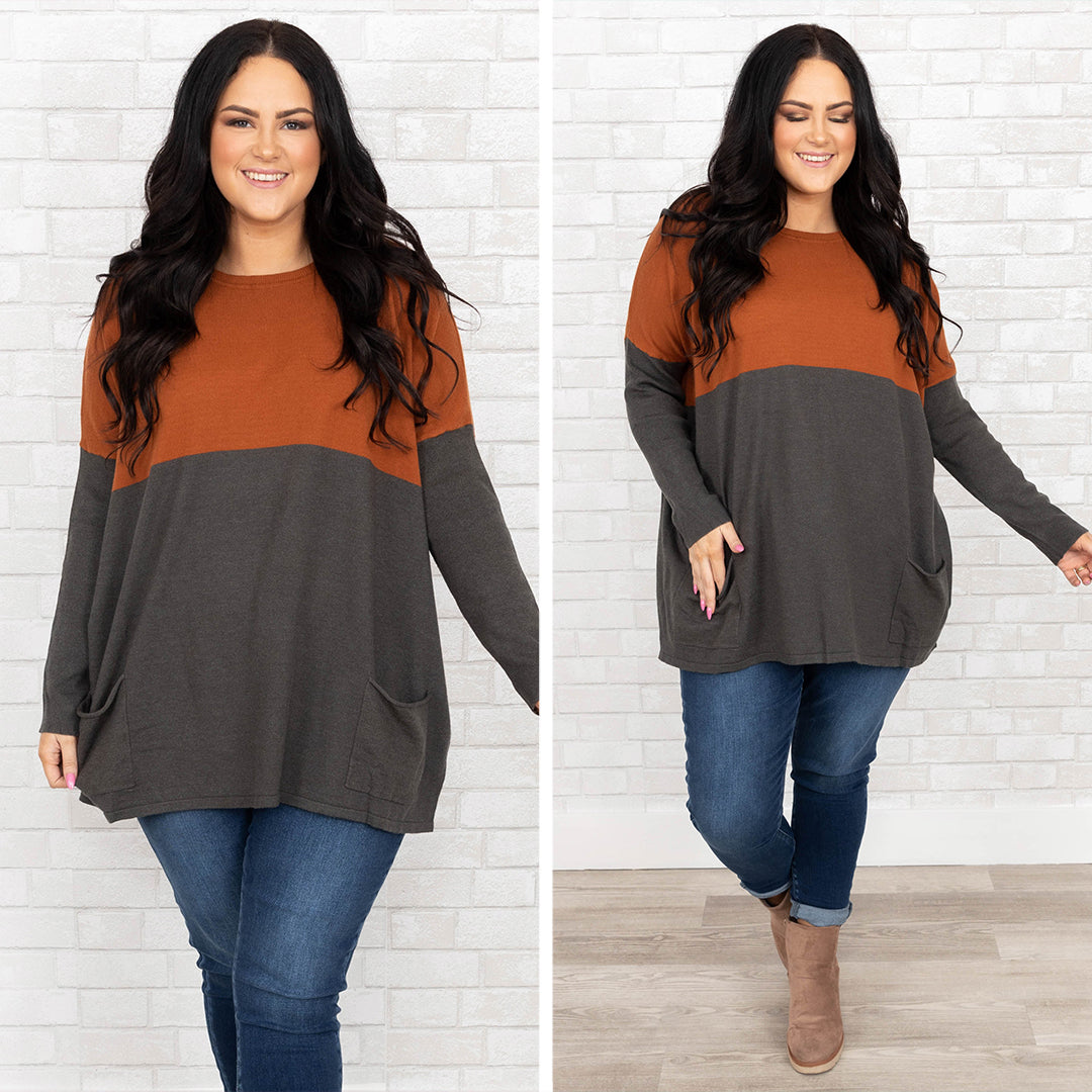 Smooth Talking Sweater,  Amber Black