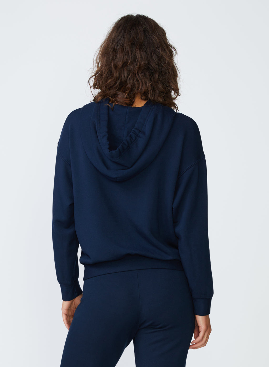 Softest Fleece Hoodie in New Navy