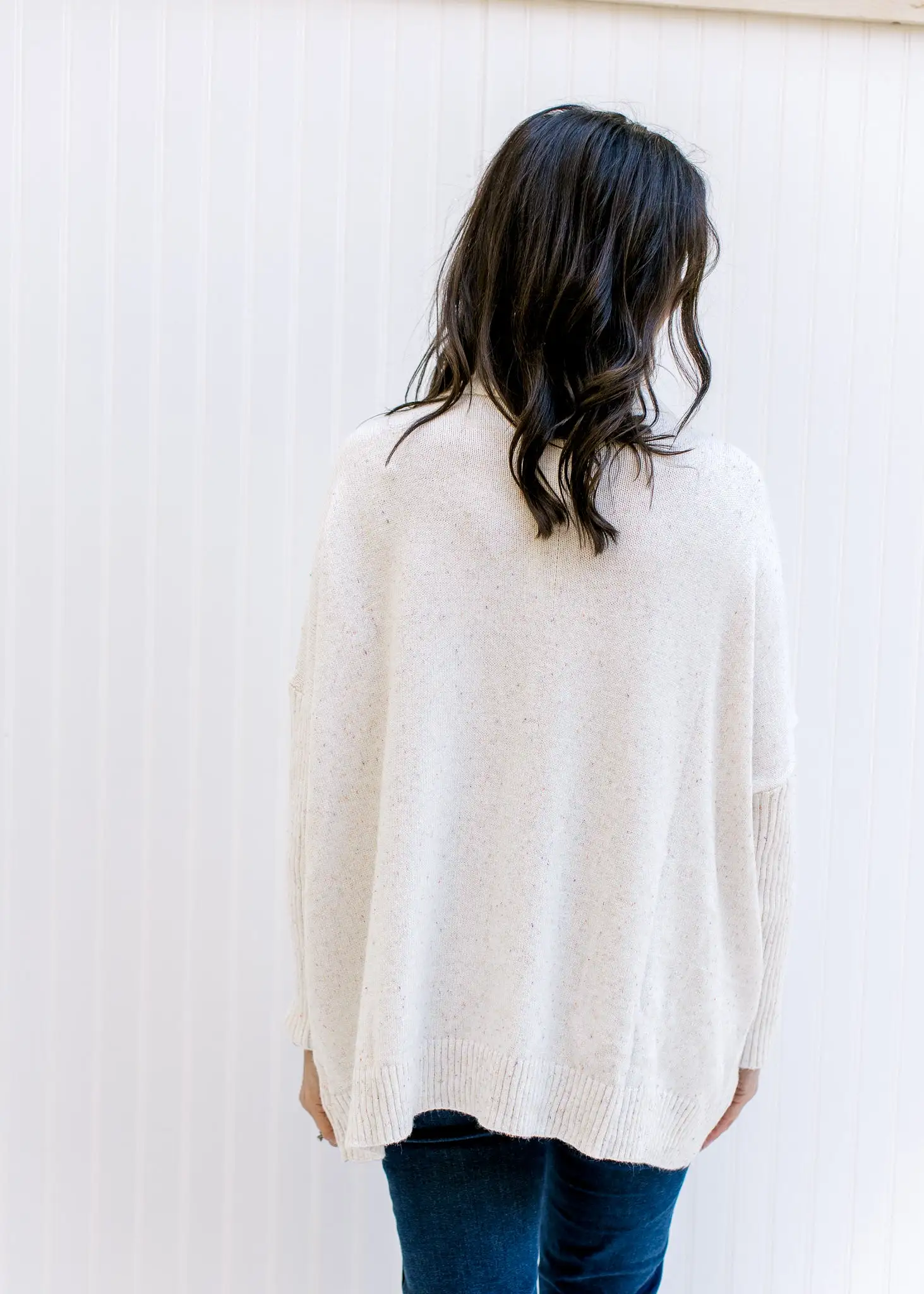 Speckled Ivory Sweater