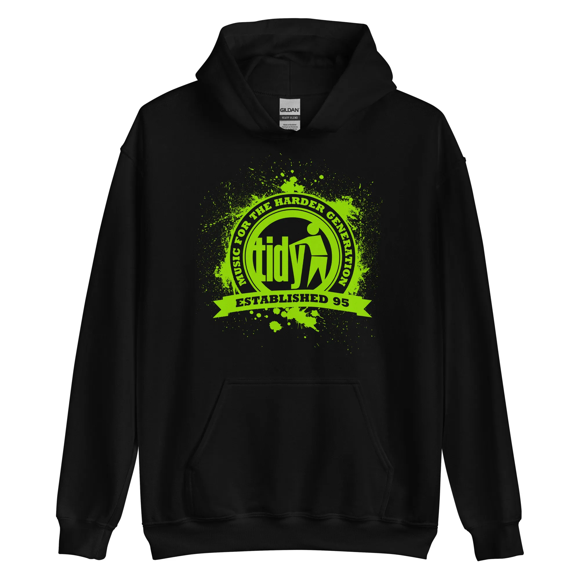 Splash Logo (Green) Unisex Hoodie