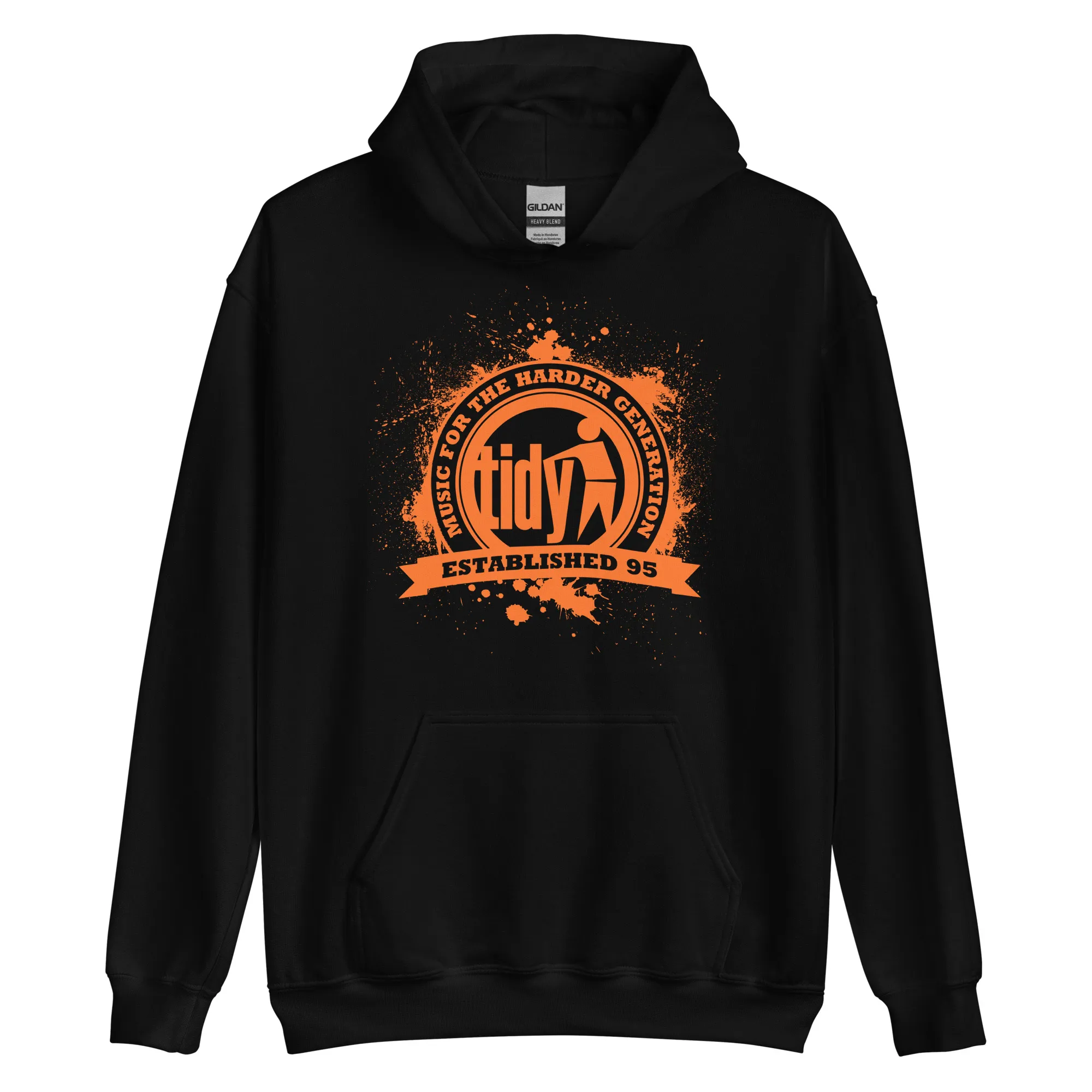 Splash Logo (Orange) Unisex Hoodie