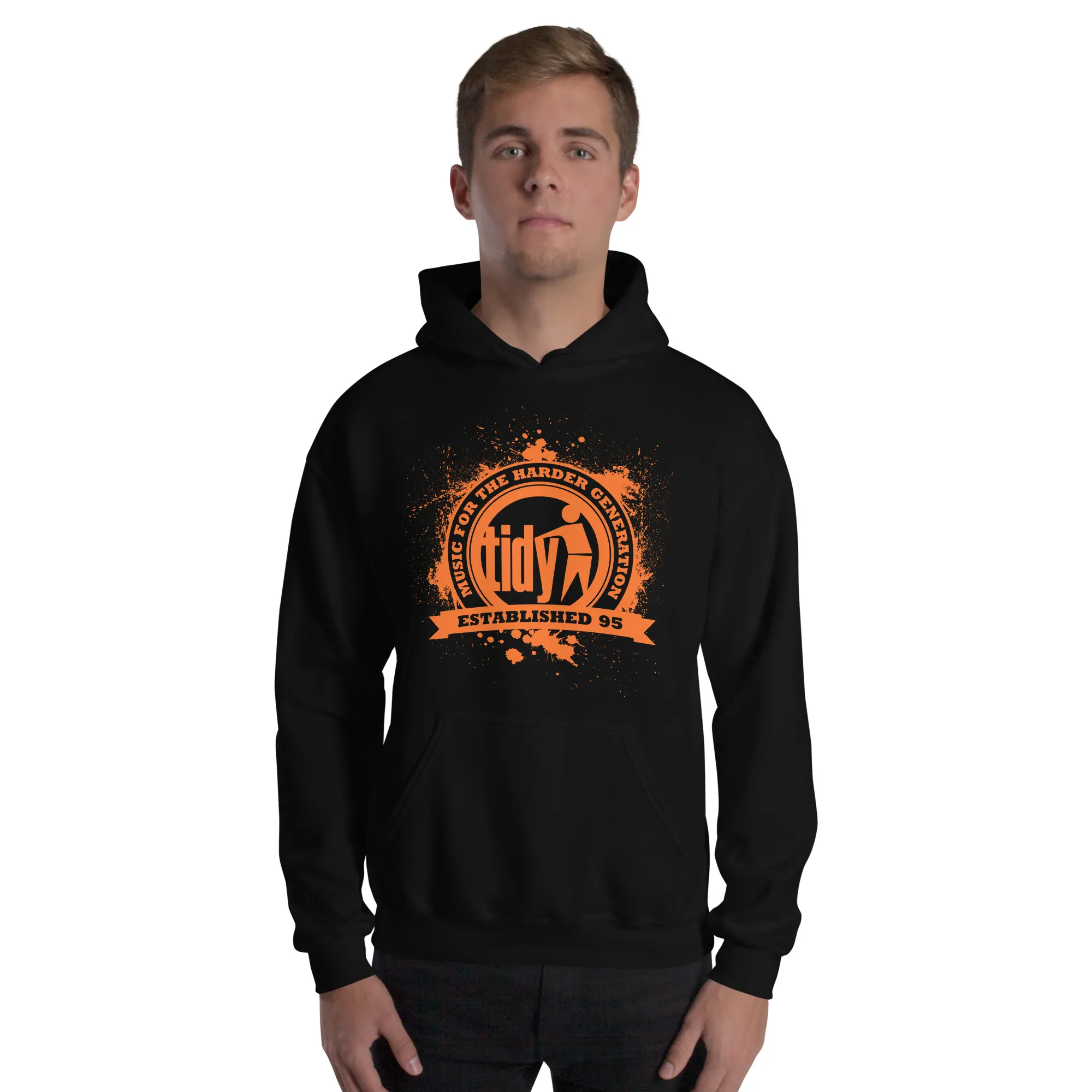 Splash Logo (Orange) Unisex Hoodie