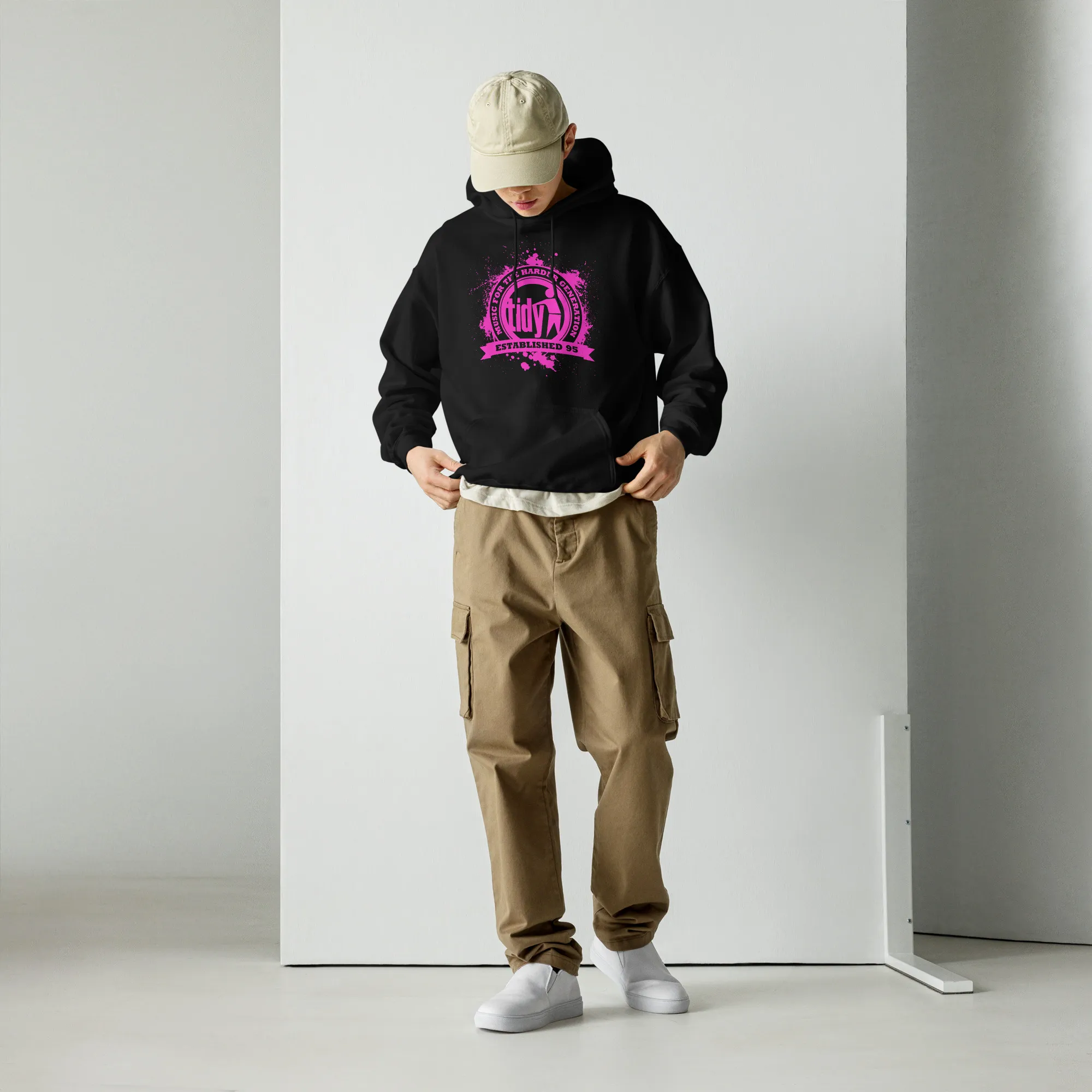 Splash Logo (Pink) Unisex Hoodie