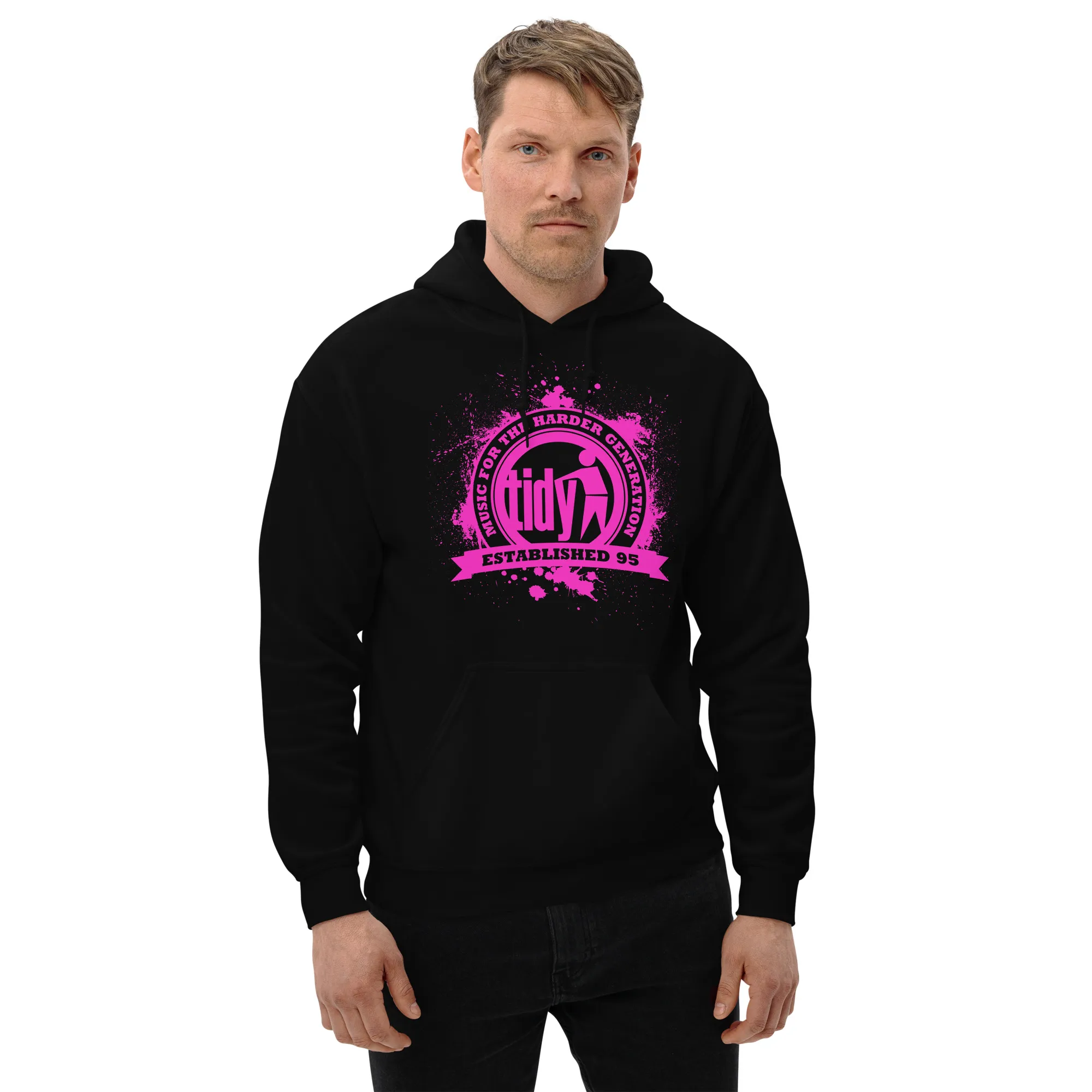 Splash Logo (Pink) Unisex Hoodie