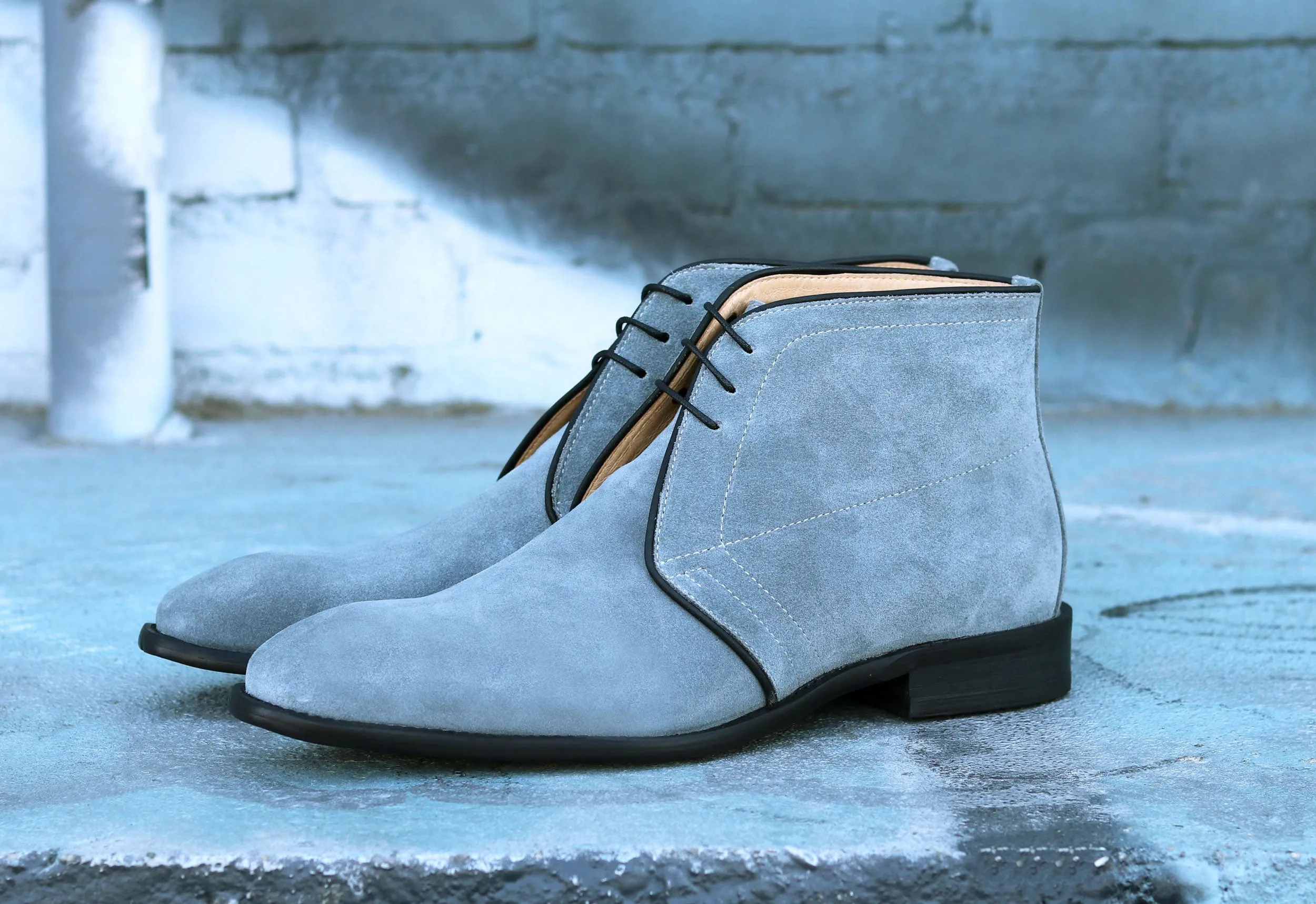 Suede Chukka Boot Grey