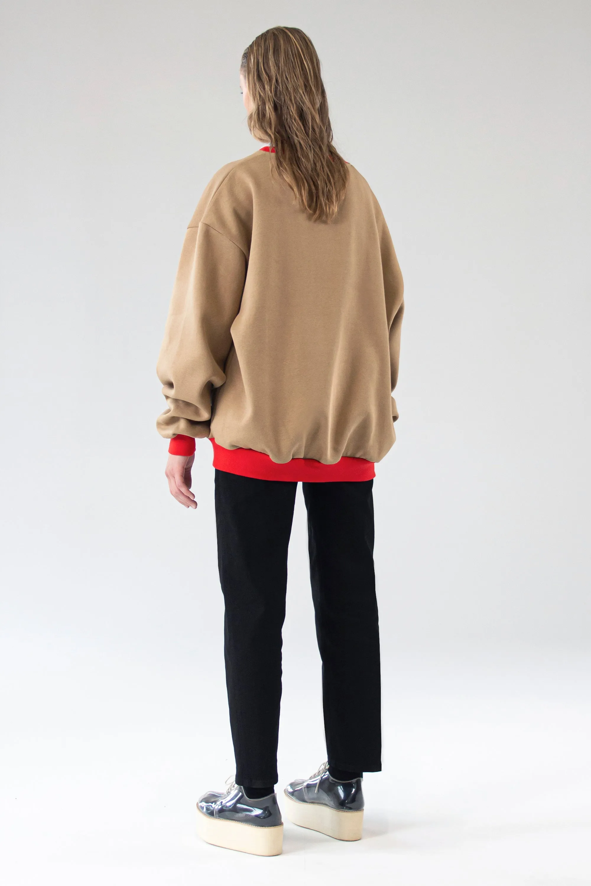 Sweater I'm longing for earth oversize