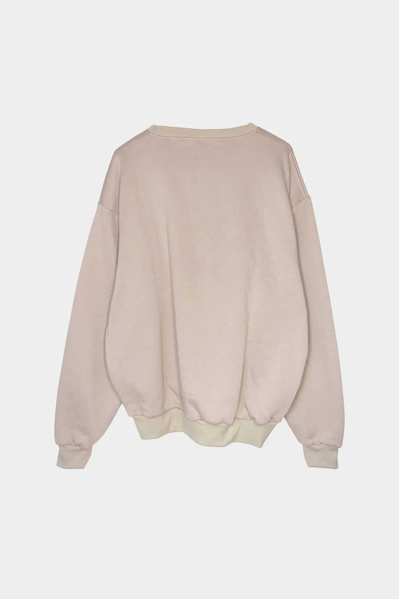 Sweater One Wolf oversize sand