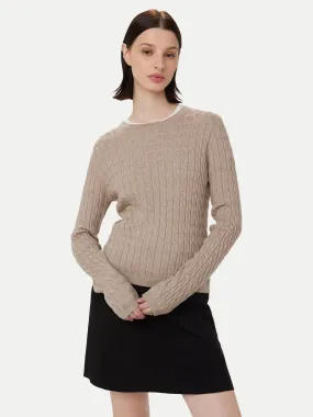 The Merino Wool Sweater  in Taupe