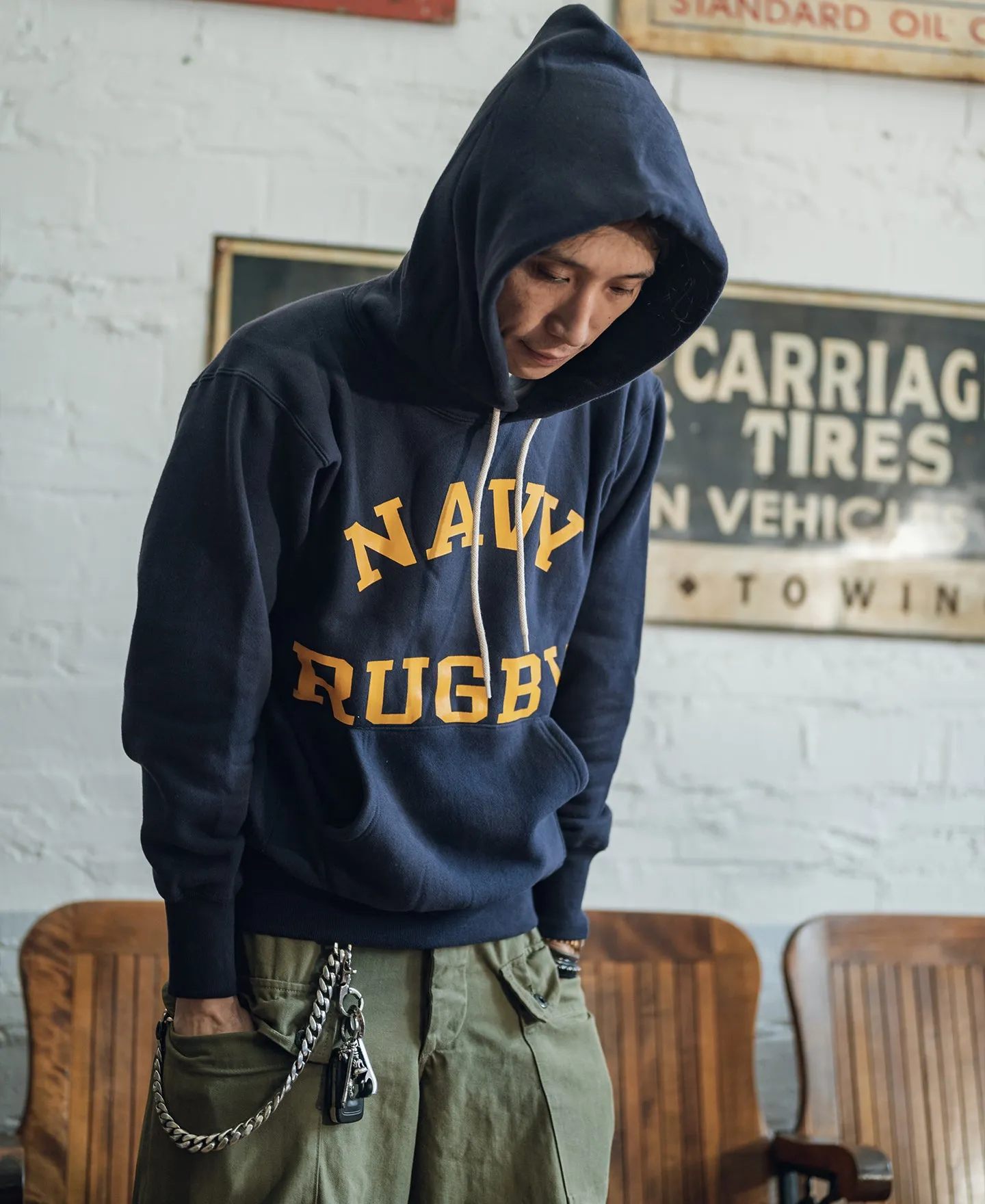 US Naval Academy Rugby Hoodie