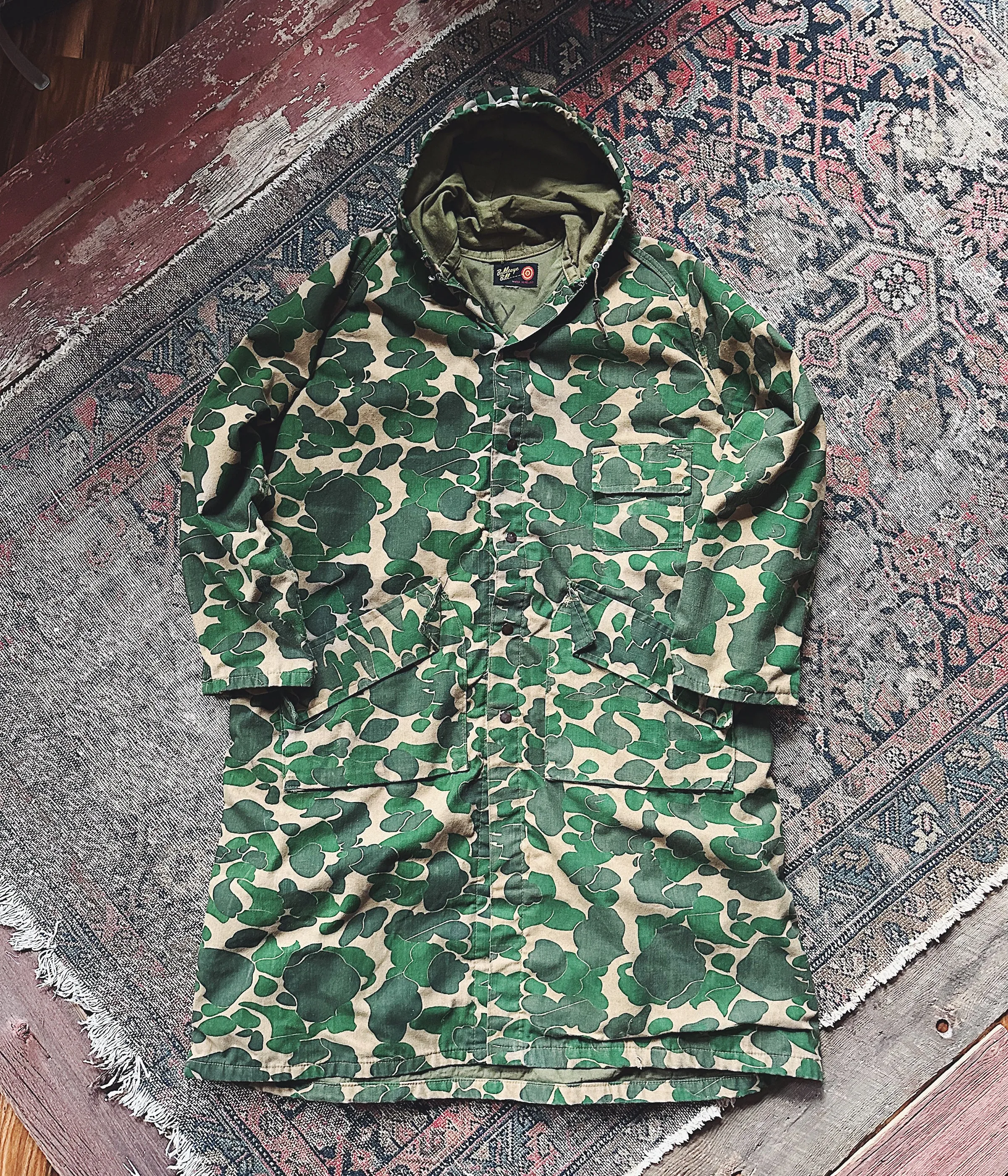 Vintage Bullseye Bill Duck Camo Parka