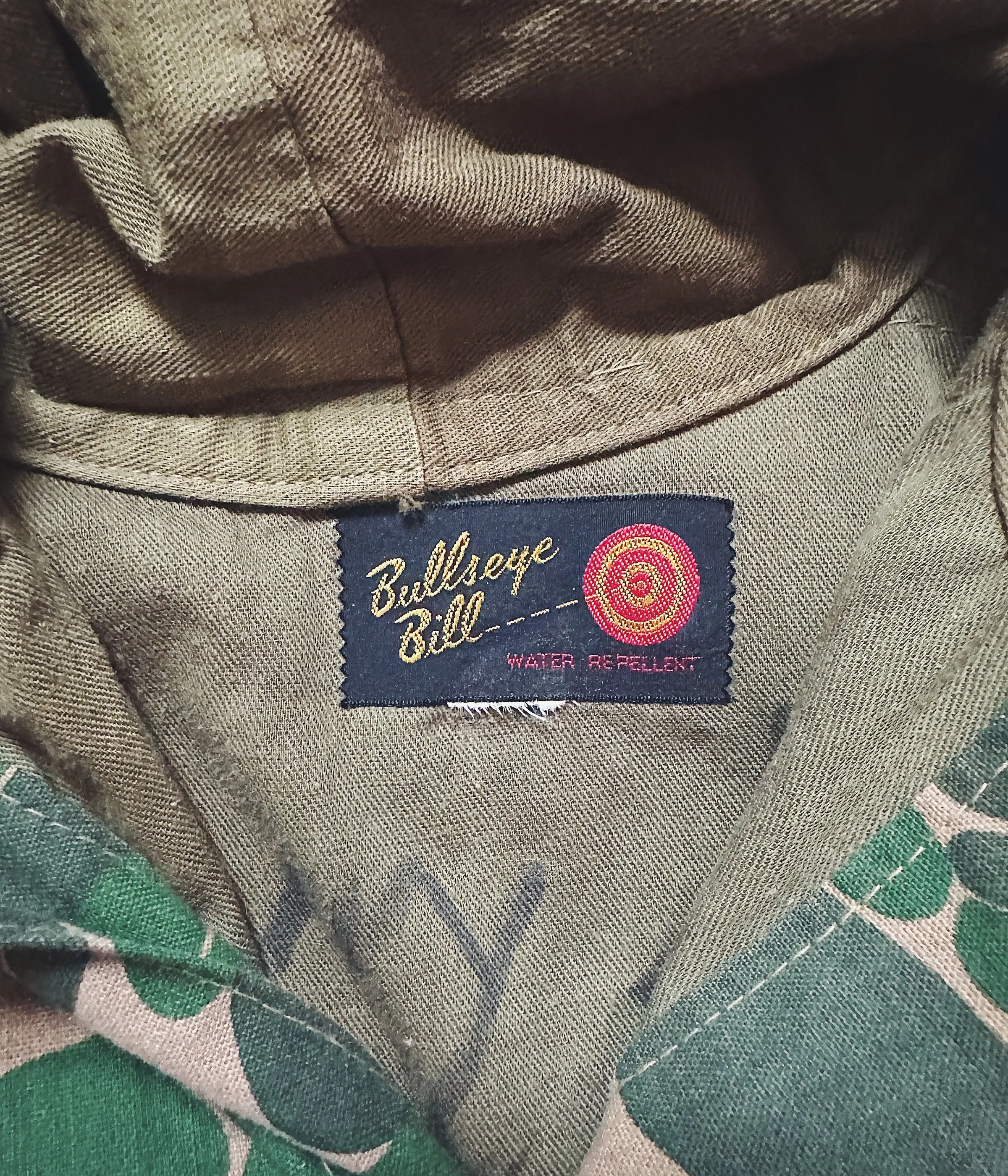 Vintage Bullseye Bill Duck Camo Parka