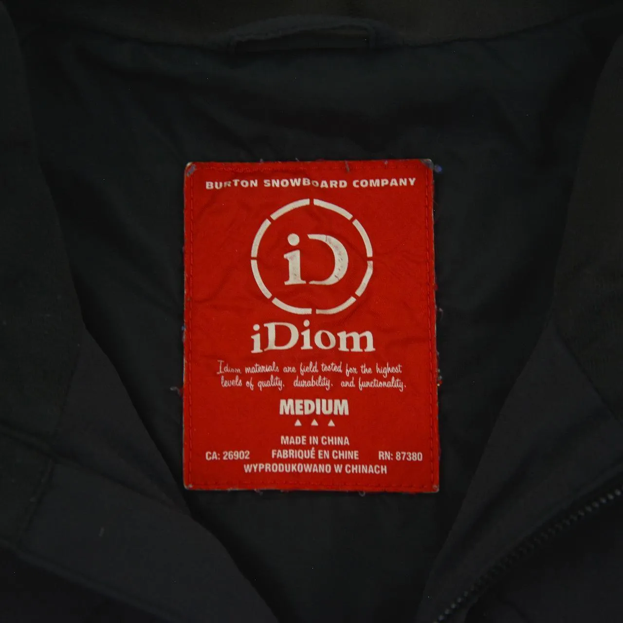 Vintage Burton iDiom Jacket Size M