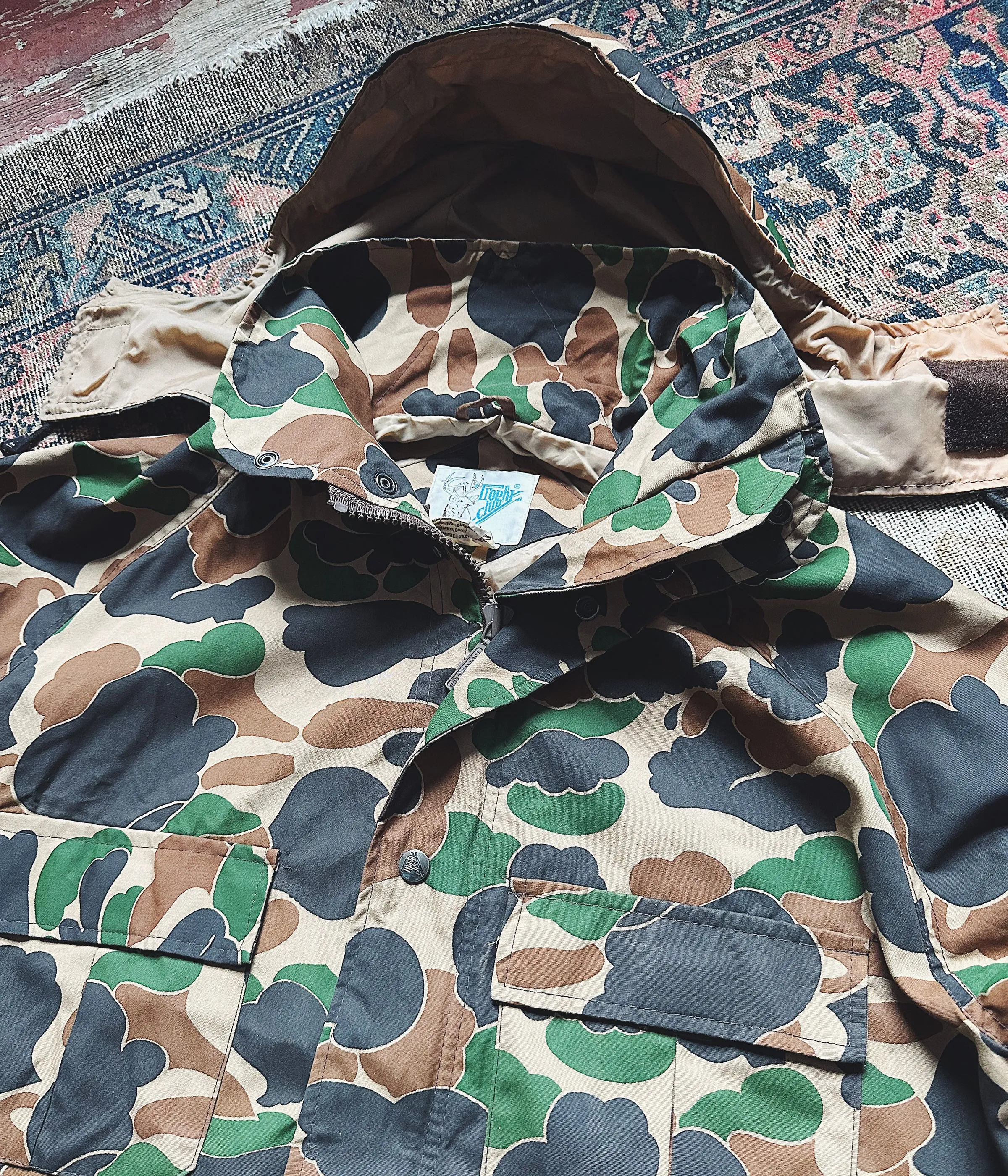 Vintage Duck Camo 60/40 Parka