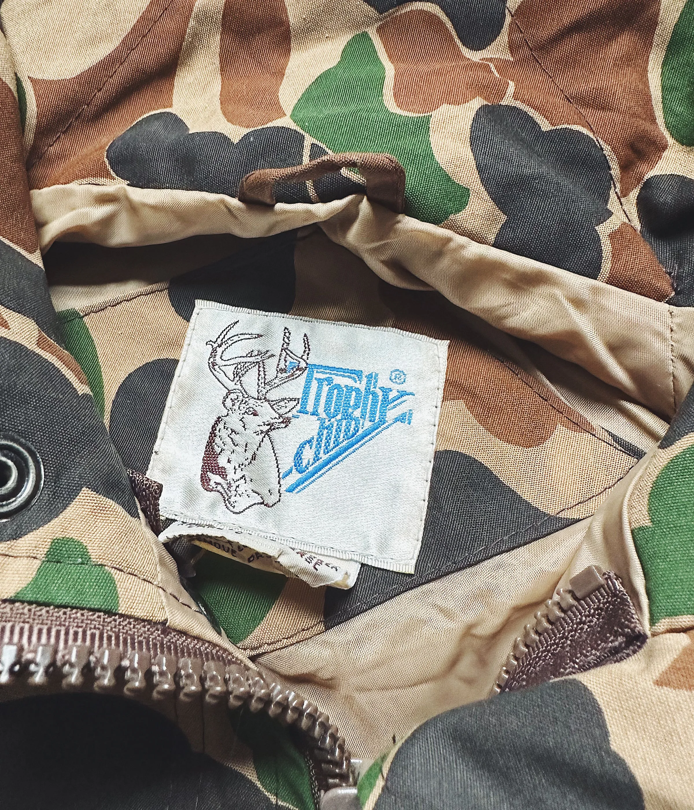 Vintage Duck Camo 60/40 Parka