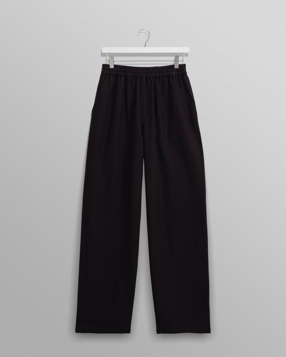 Wax L. CAMPBELL TROUSER LINEN/COTTON BLACK