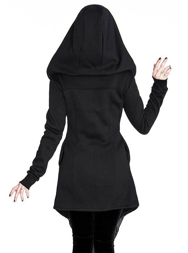 Women's Fortune Teller Hoodie with Veil