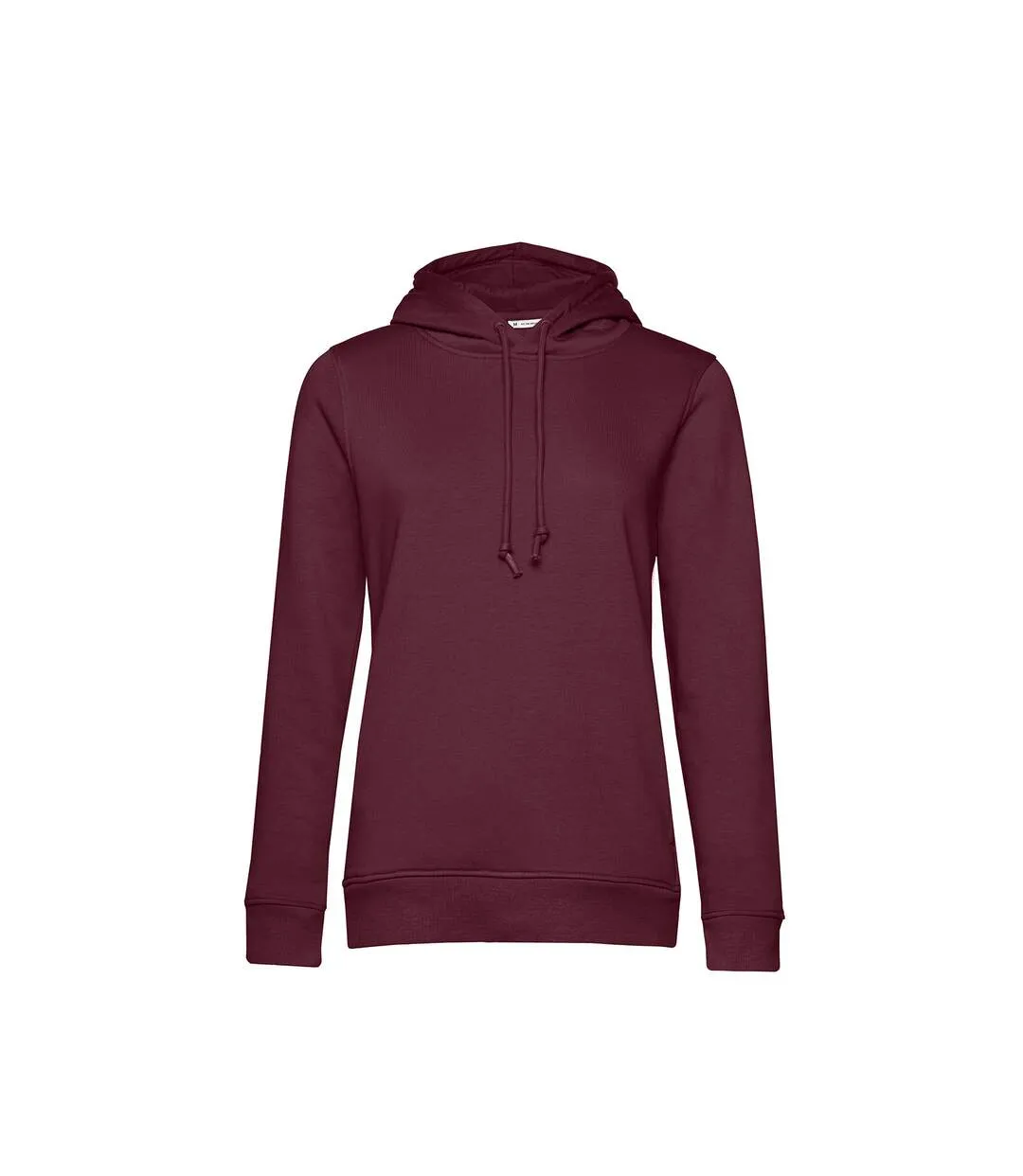 Womens/ladies organic hoodie soft rose B&C