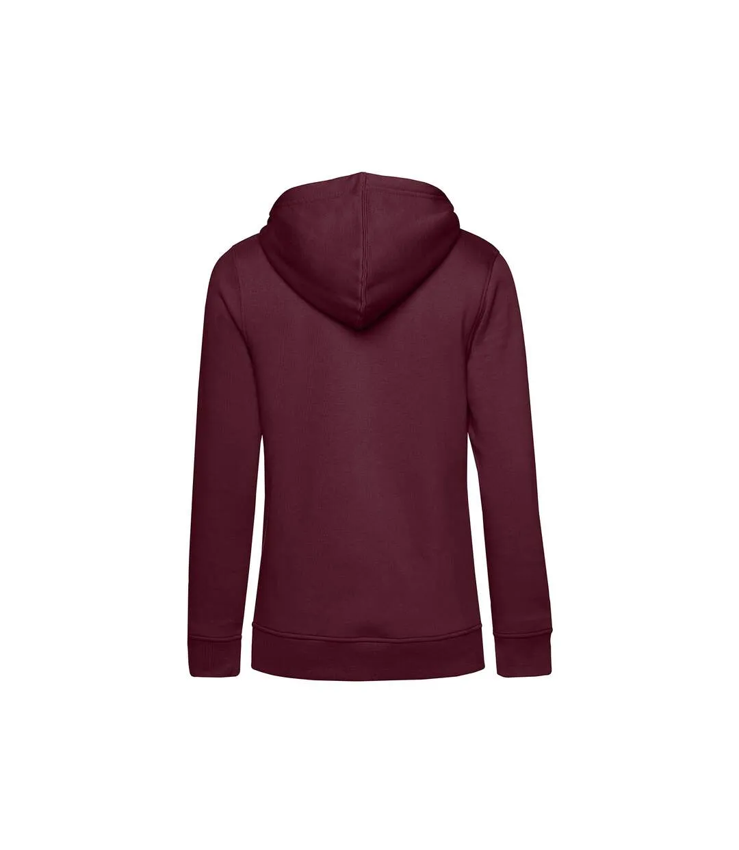 Womens/ladies organic hoodie soft rose B&C